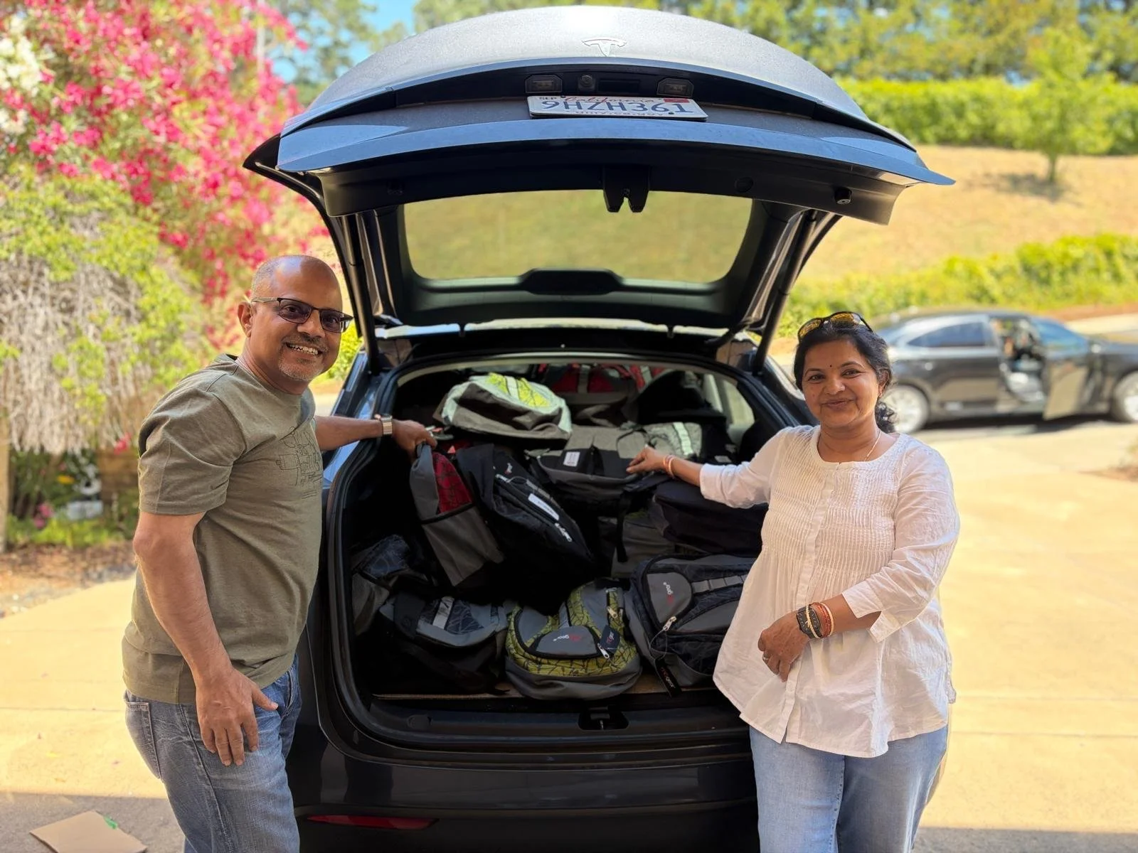 Backpack drive packing and delivery in June 2026