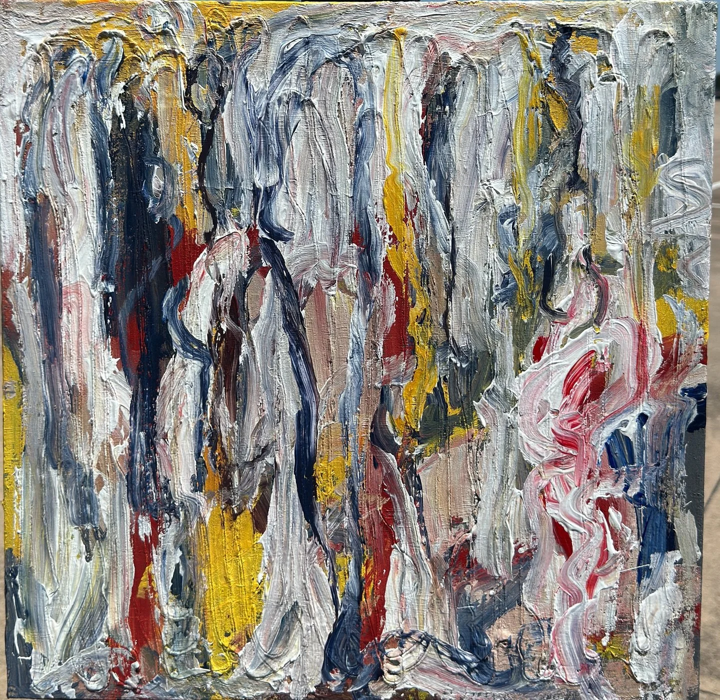 I want you to feel that inner push and pull,
the part of you that wants control and the part that lets go. 

Mind Friction lives right there, in the argument between the two. 

Does it feel familiar to you?

Hashtags

#MindFrictionSeries #AbstractArt