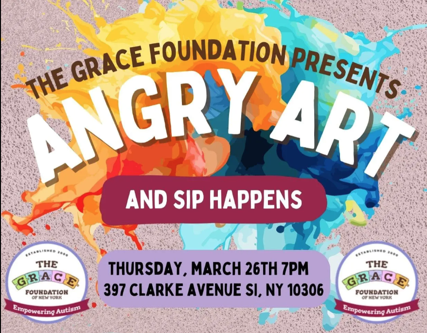 Angry Art & Sip Happens! 