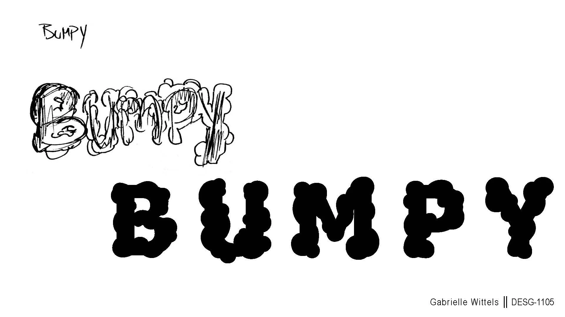 Type + Meaning - Bumpy