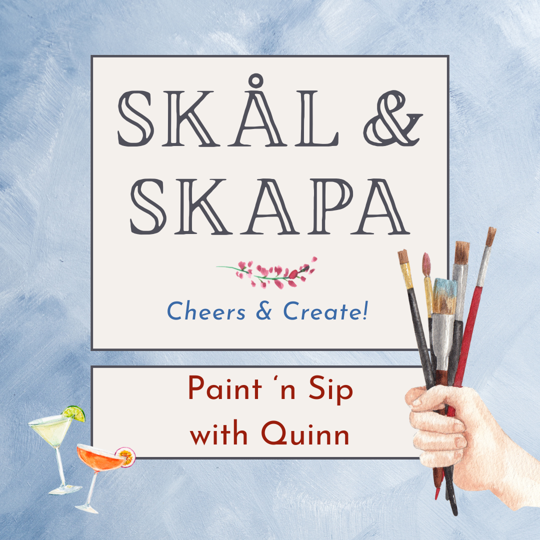 Skål &amp; Skapa: Paint &amp; Sip