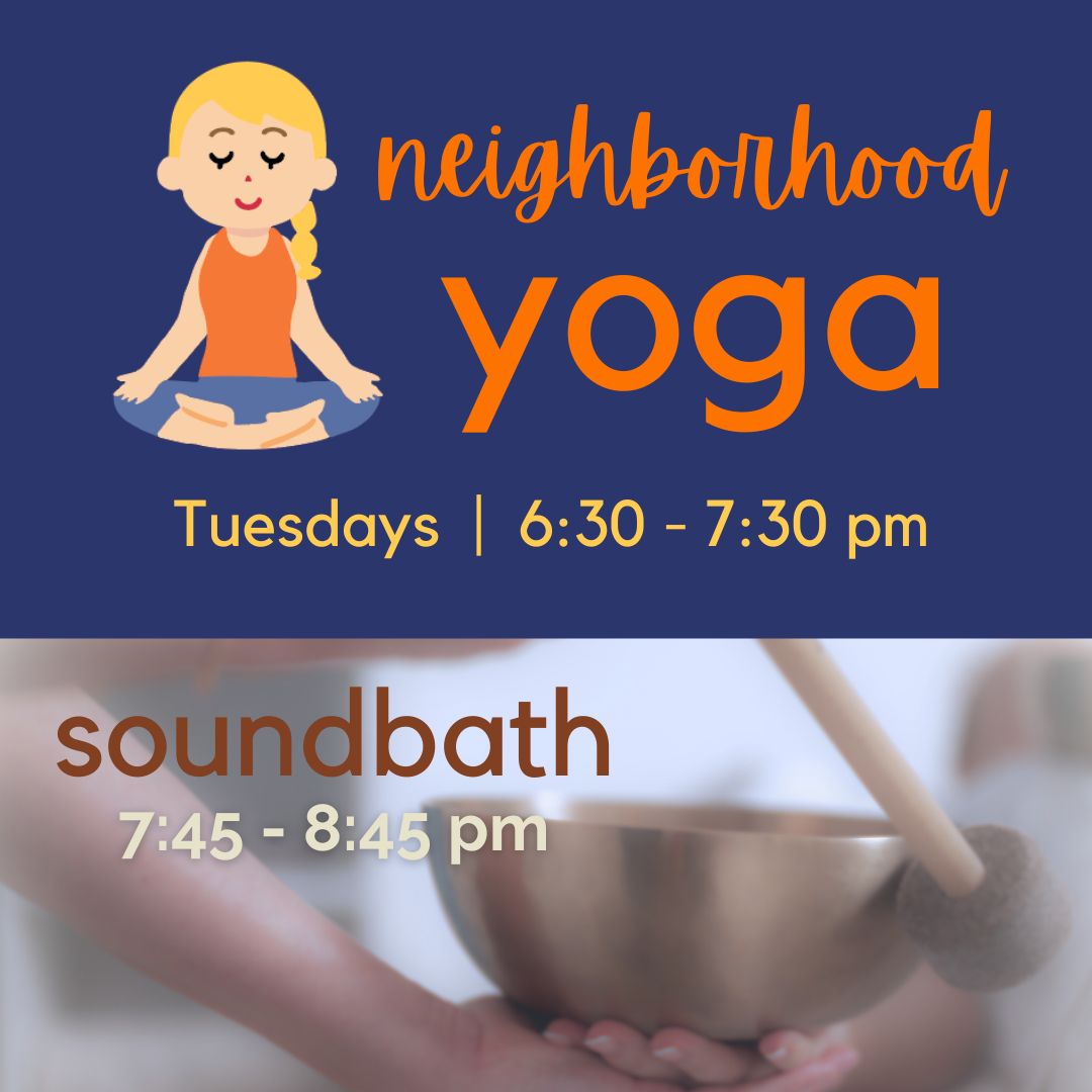 Community Yoga + Soundbath at the Swedish Club