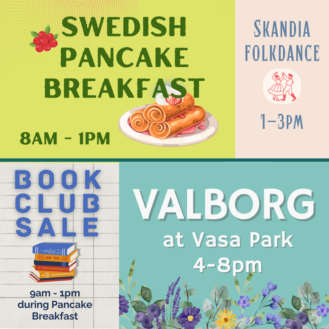 Swedish Pancake Breakfast + Valborg