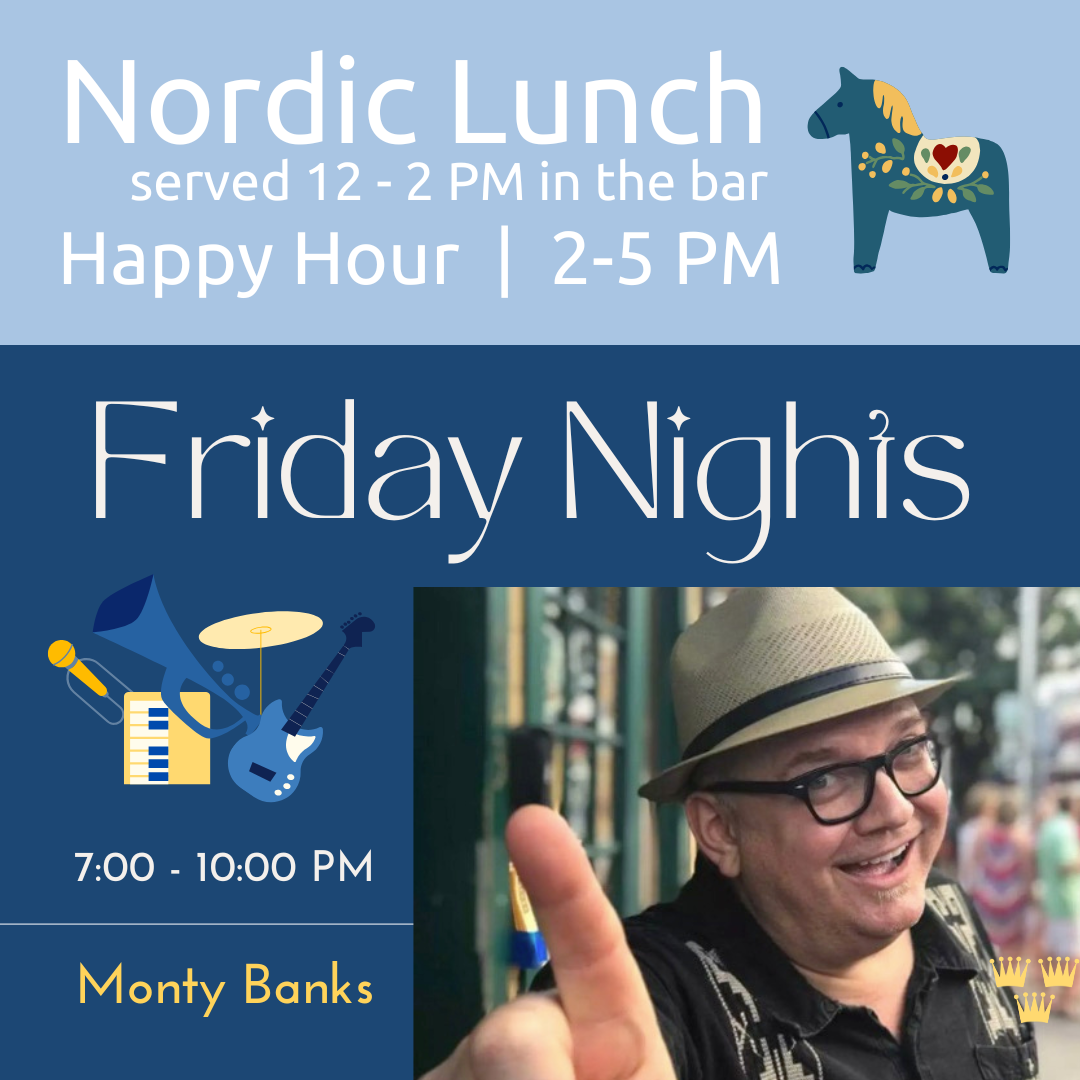 Friday Nights at the Club w/ Musical Guest Monty Banks