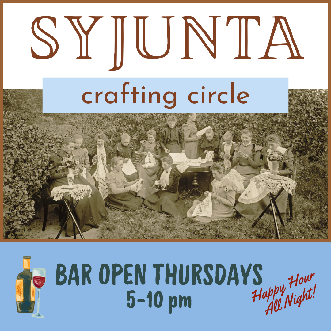 Syjunta: Crafting Circle Bar Open | 5 PM-10 PM