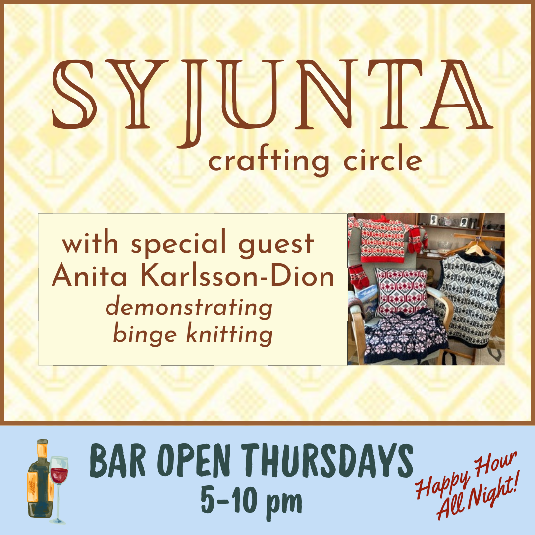 Syjunta: Crafting Circle Bar Open | 5 PM-10 PM 