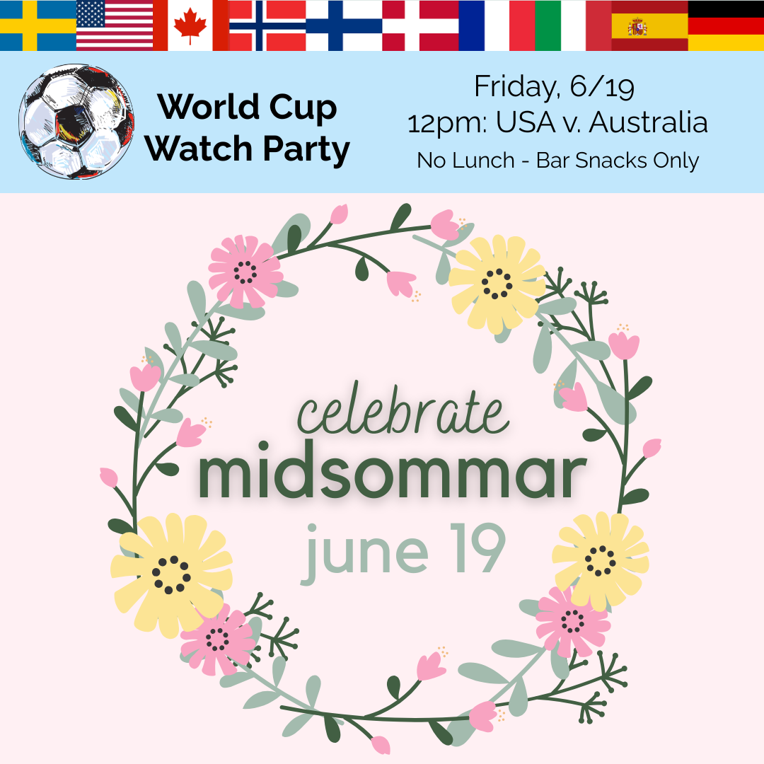 Midsommar Celebration + World Cup Watch Party