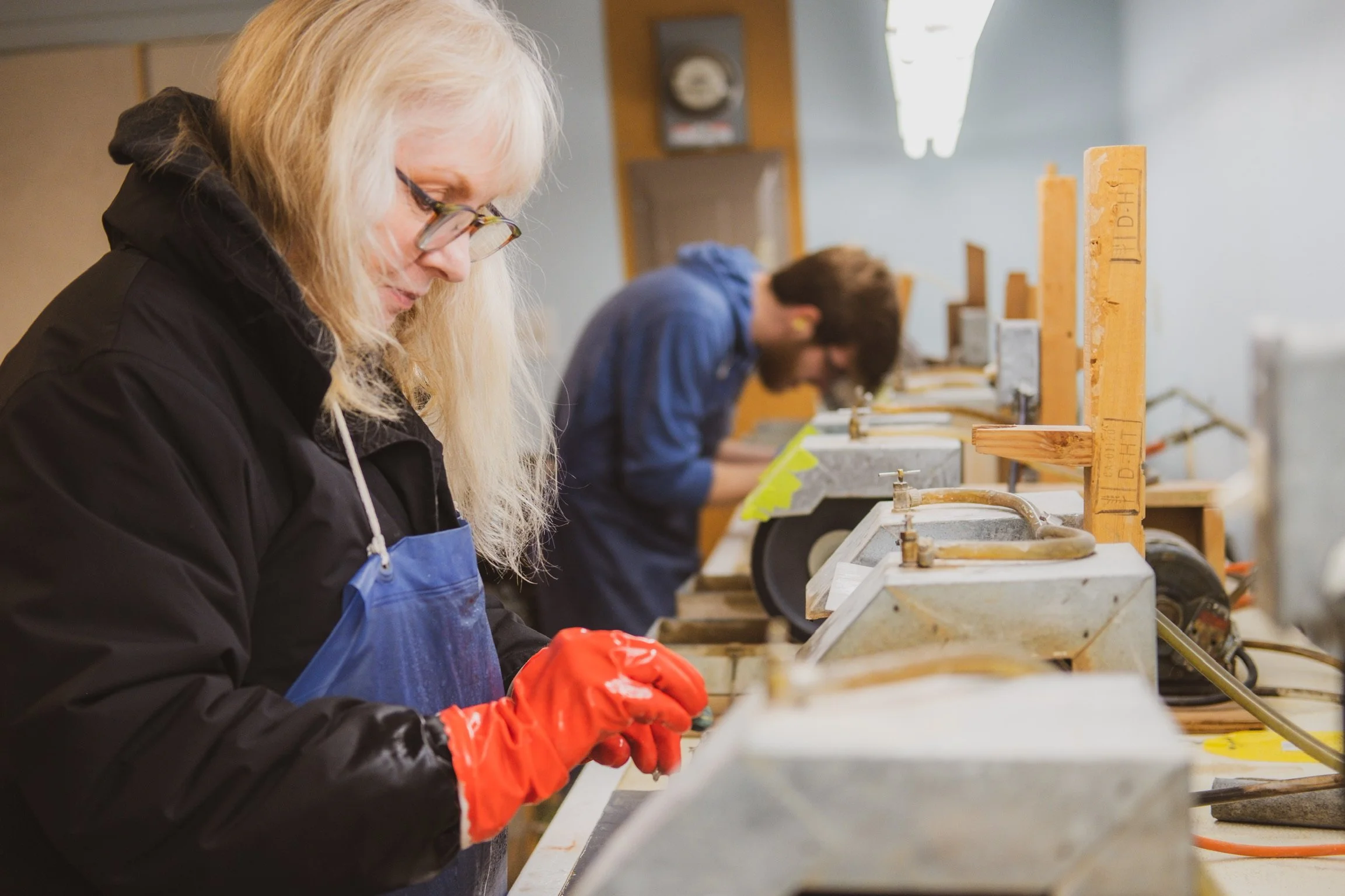 Lapidary Shop Training