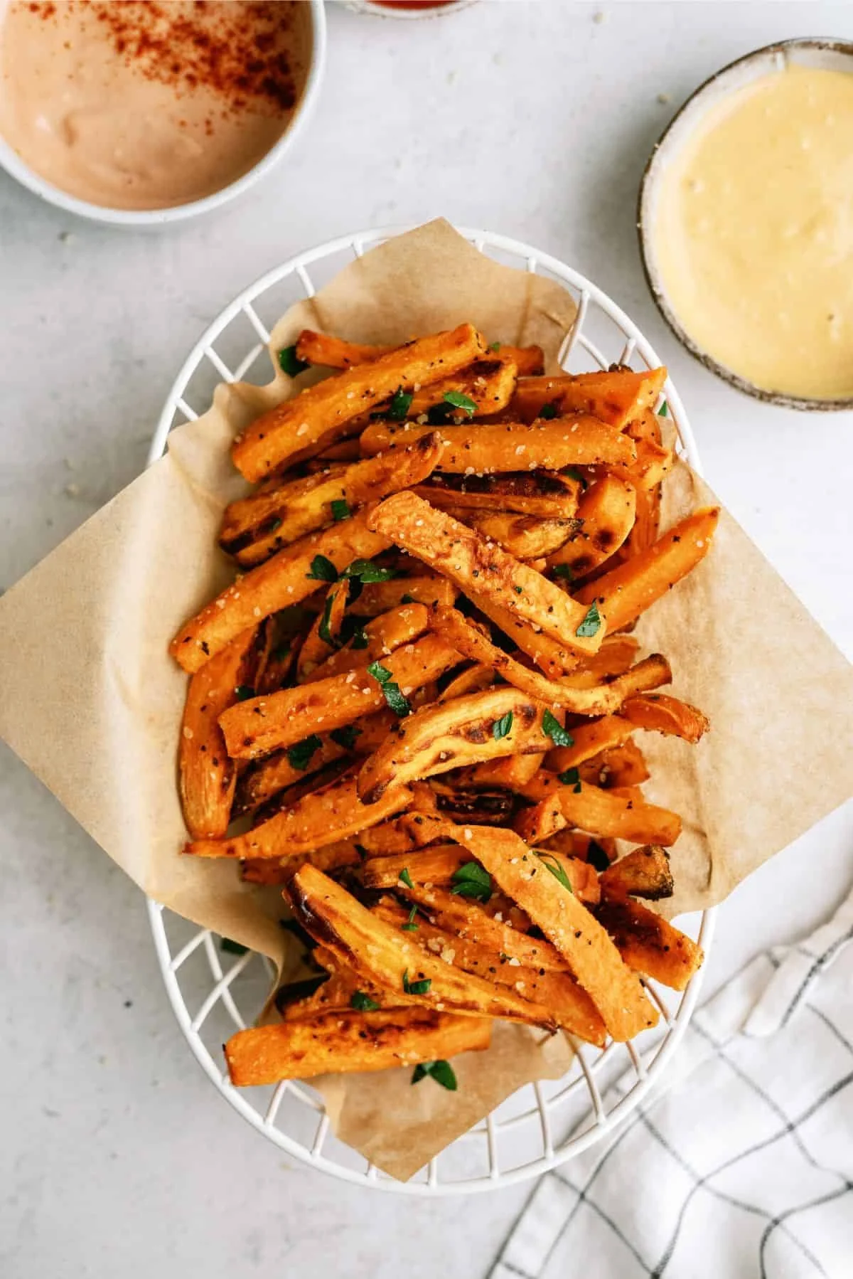 Crispy Baked Sweet Potato Fries