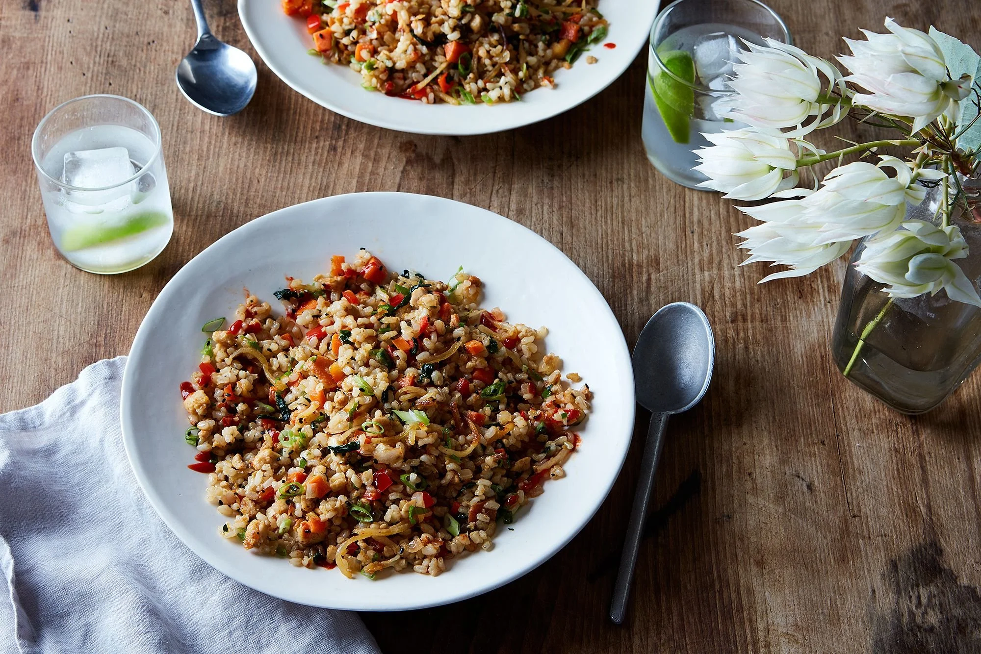 Tofu Scramble Fried Rice