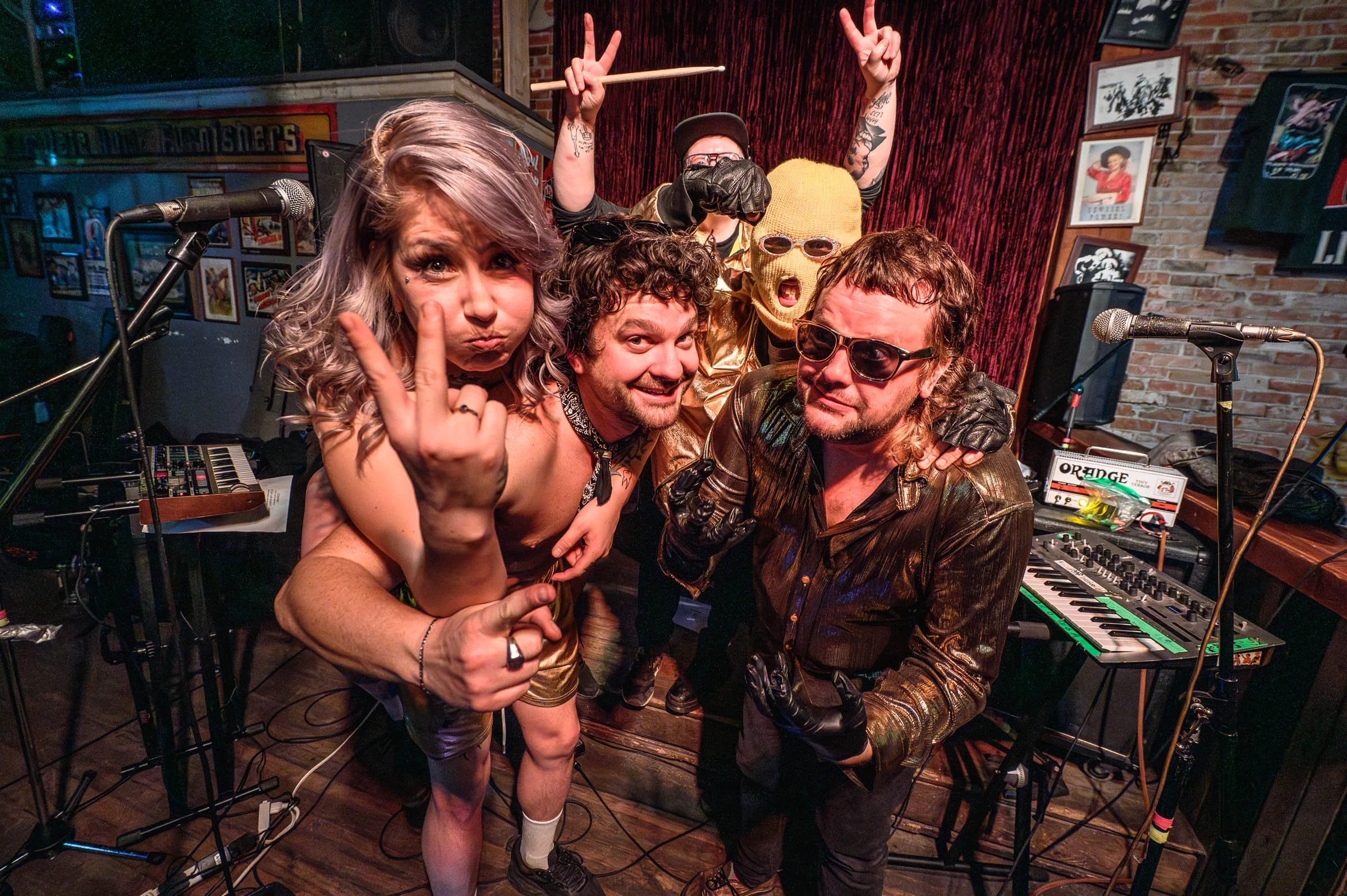 Double Header at the Palomino: The Blue, Chairman, Heavy Dive, Malaika Hailey, and more