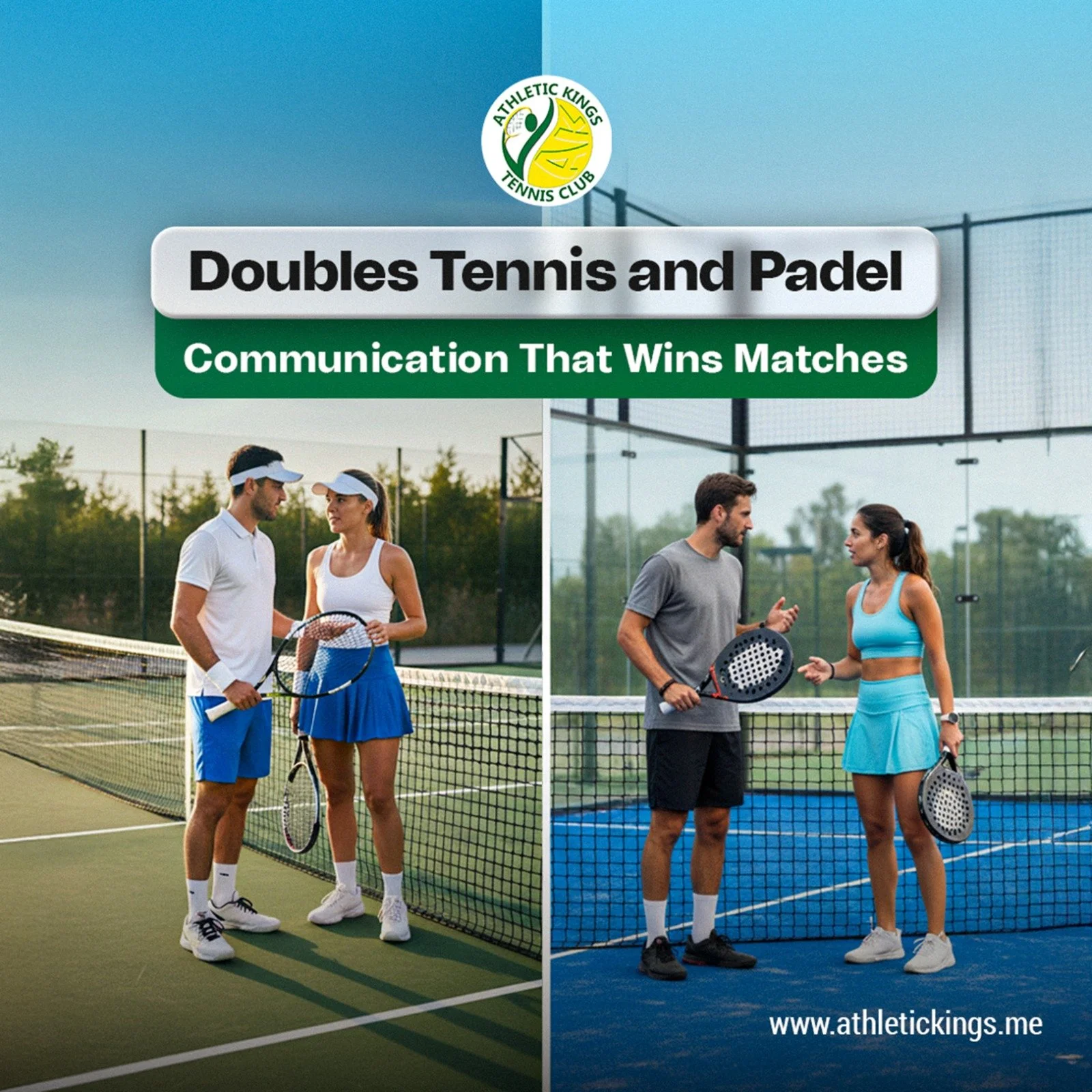 Doubles Tennis and Padel: Communication That Wins Matches