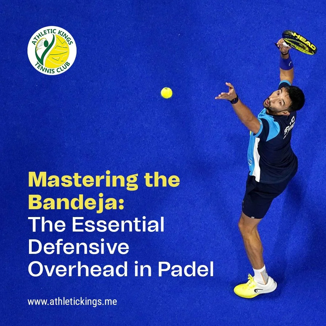 Mastering the Bandeja: The Essential Defensive Overhead in Padel