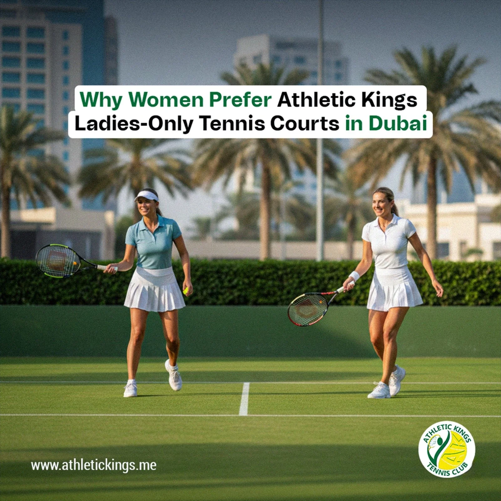 Why Women Highly Prefer Athletic Kings Tennis and Padel Courts in Dubai