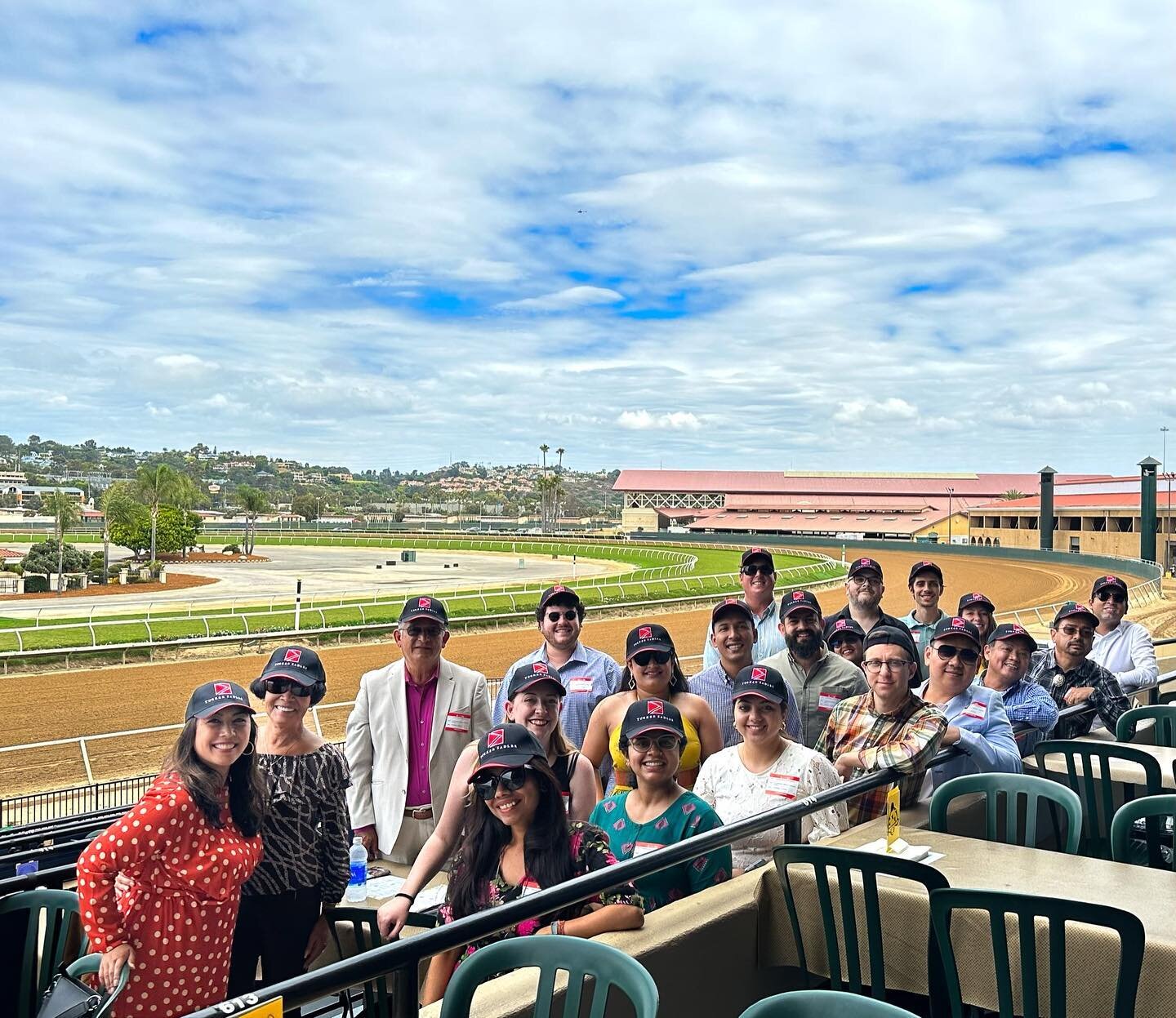 The Tucker Sadler Team enjoying a beautiful day at the Del Mar Races for our annual summer event! 🏇☀️ #delmarracetrack #sandiego #tuckersadlerarchitects #tuckersadler #teambuilding