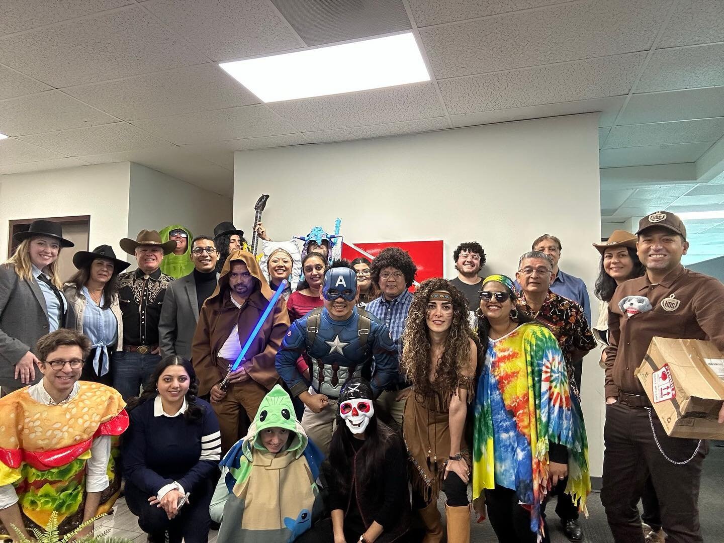 Our annual Halloween Costume contest! The Tucker Sadler team always has a blast together! 🎃👻