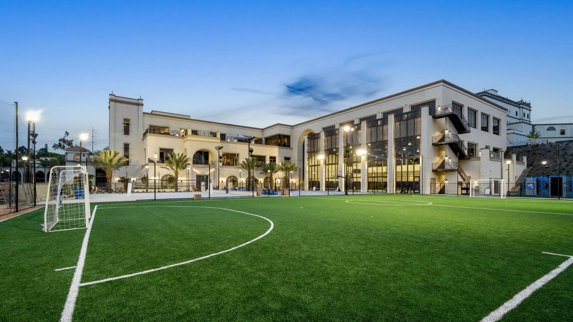 The University of San Diego Palomar Health Student Wellness Center &amp; NCAA Basketball Practice Center reimagines the campus recreation experience by bringing fitness, wellness, and athletics together in one integrated destination. Designed to supp
