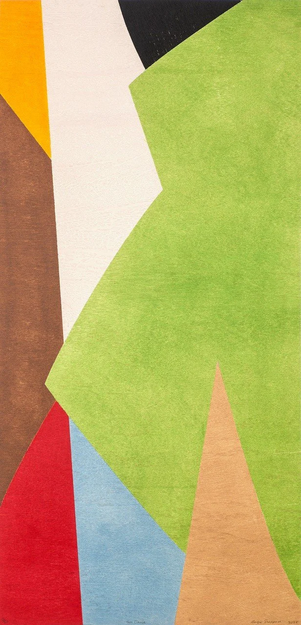 Sundance, 2025, Woodblock print, 112 x 54cm