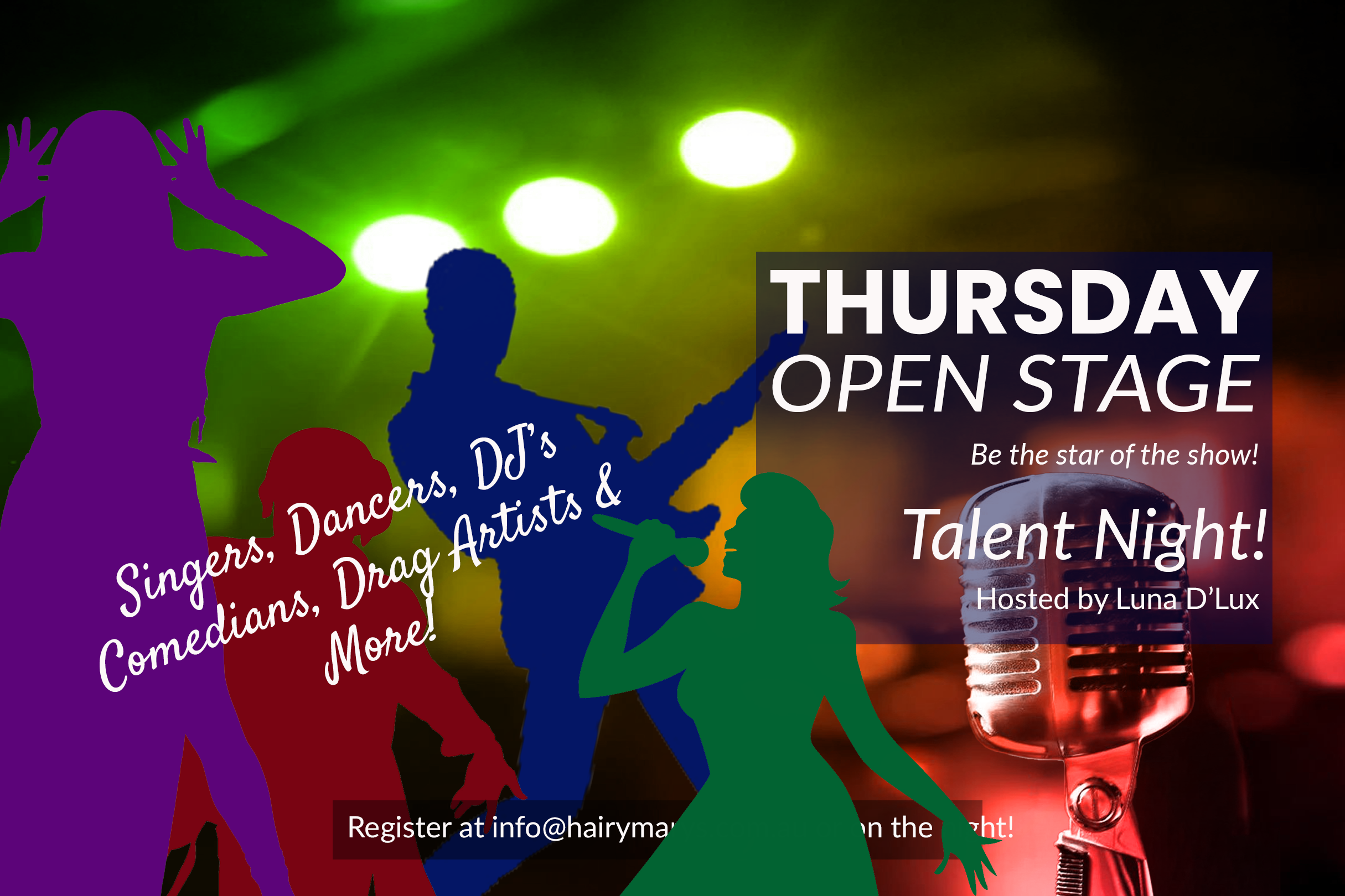 Thursday Open Stage!