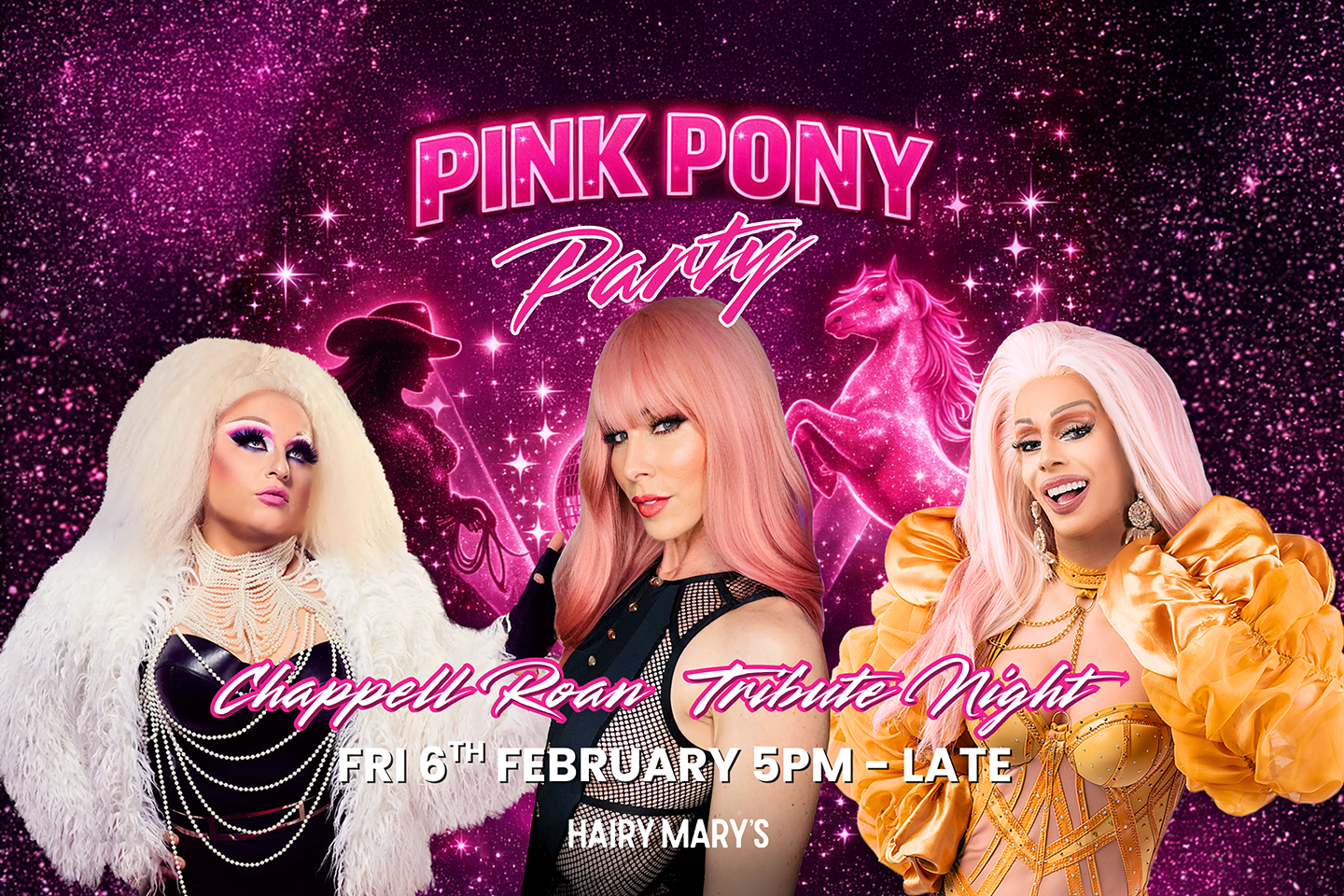 Pink Pony Party - Chappell roan Themed Night!