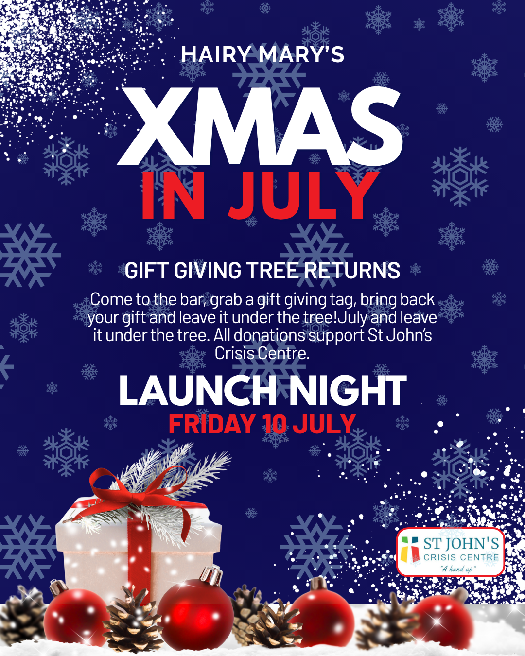 Xmas In July Presentation Night