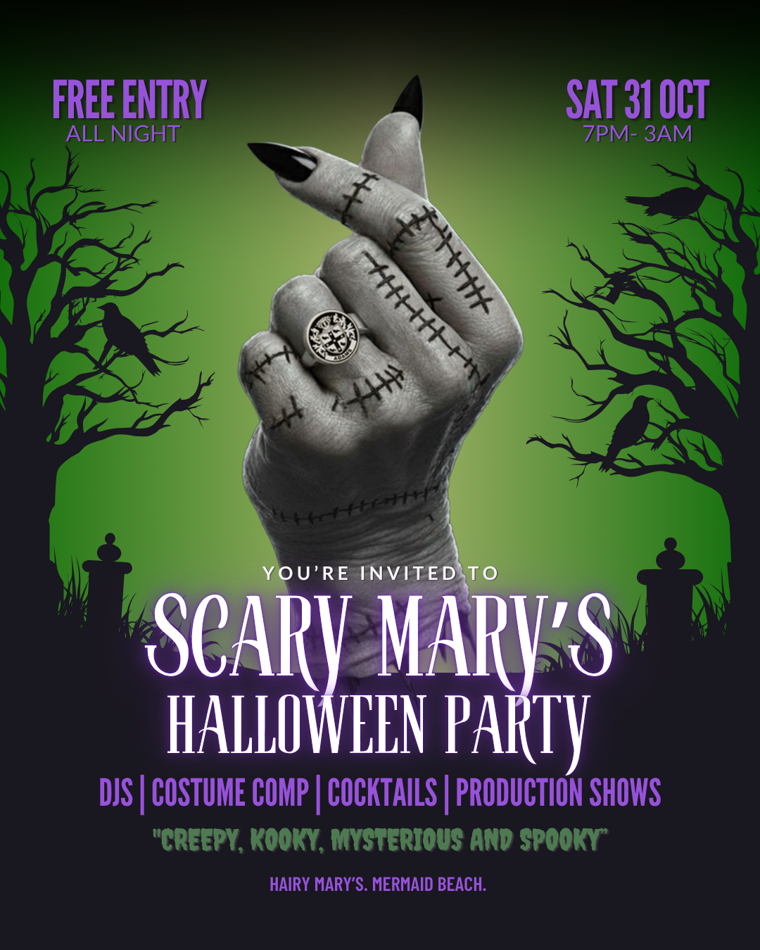 Scary Mary’s Halloween Party