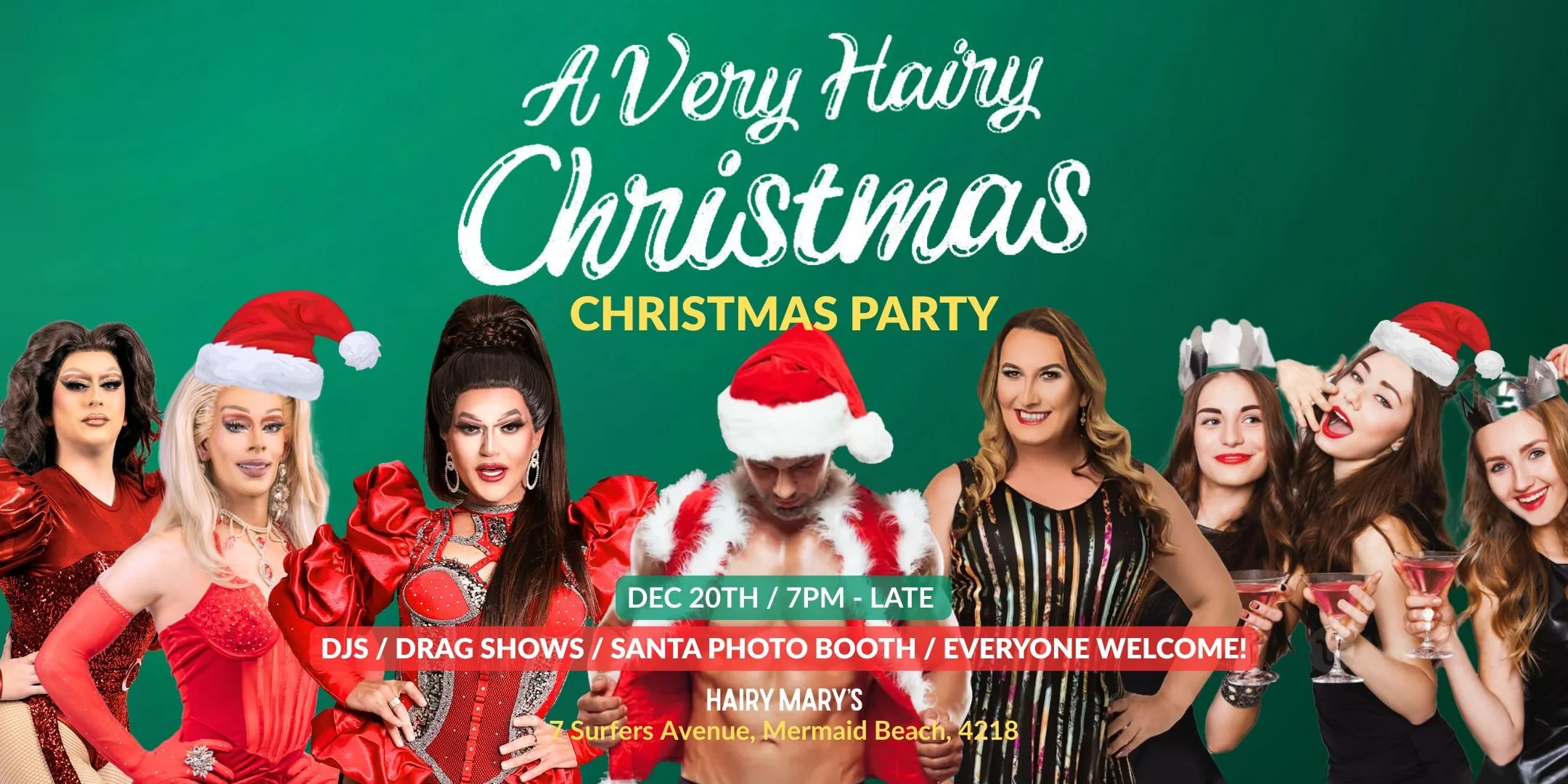 Hairy Marys Christmas Party