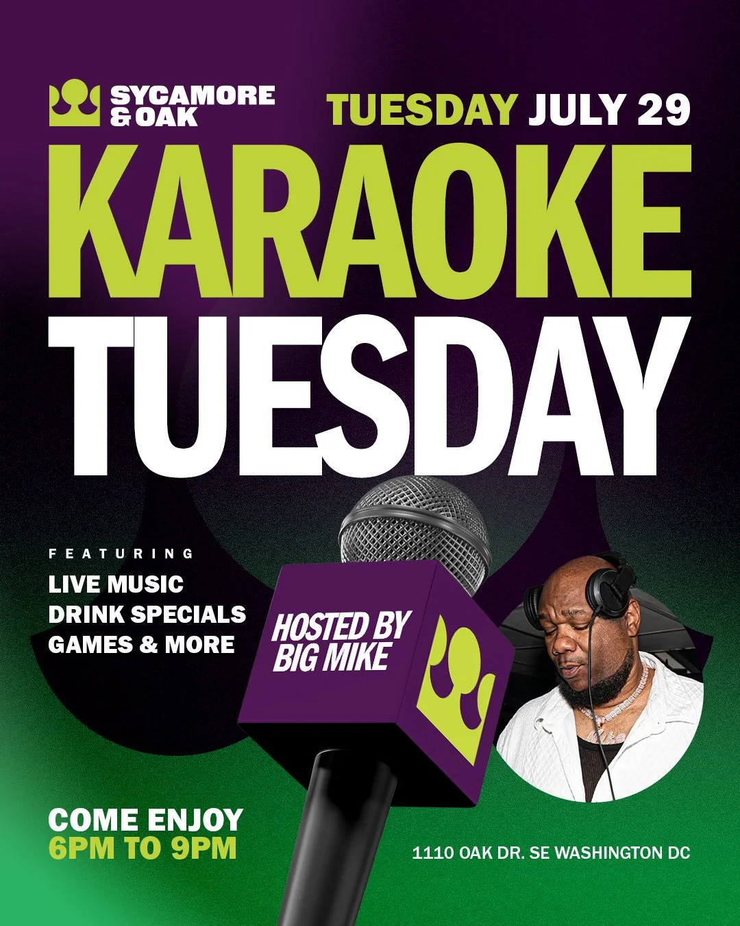 Karaoke Tuesday with Big Mike