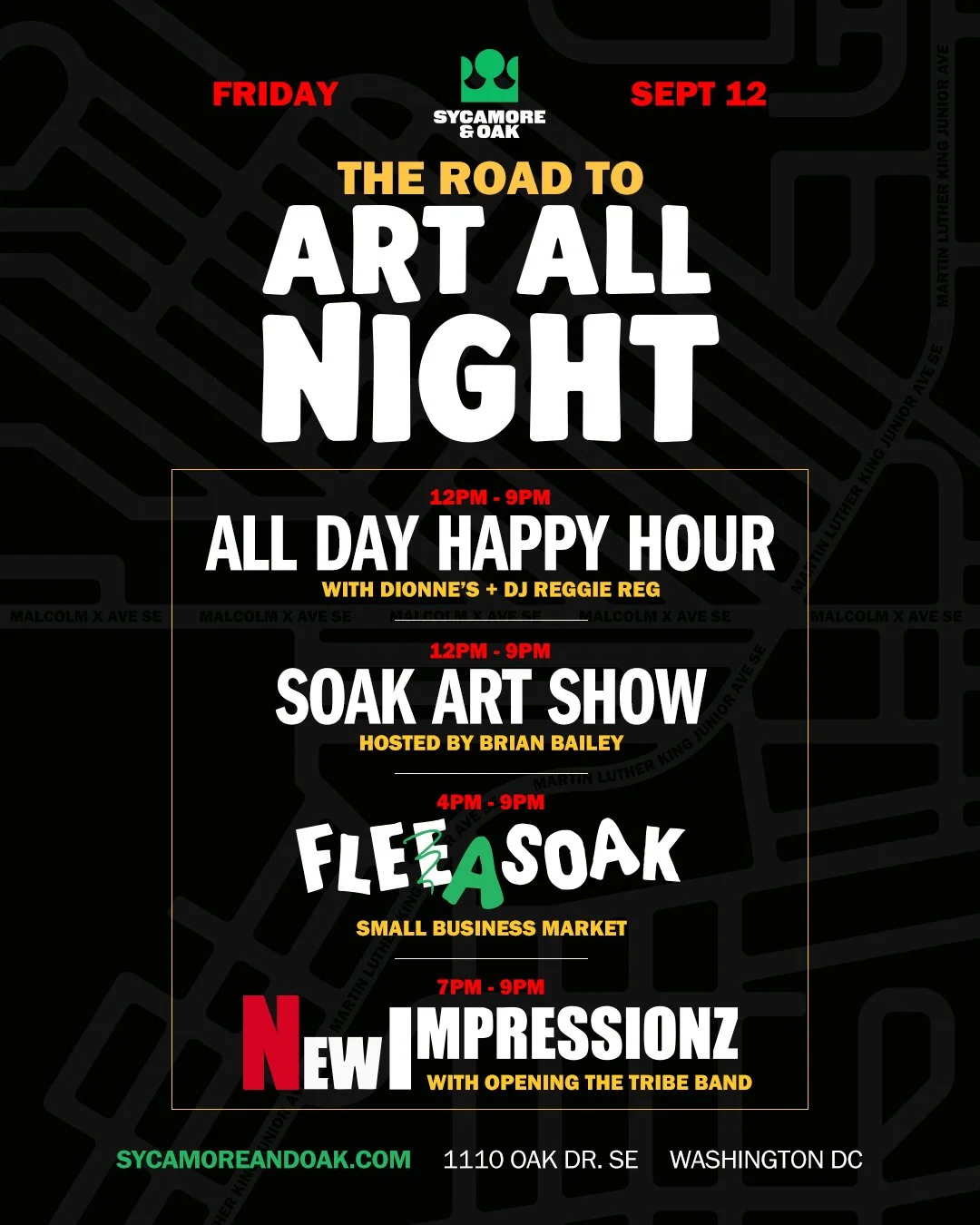 The Road To Art All Night