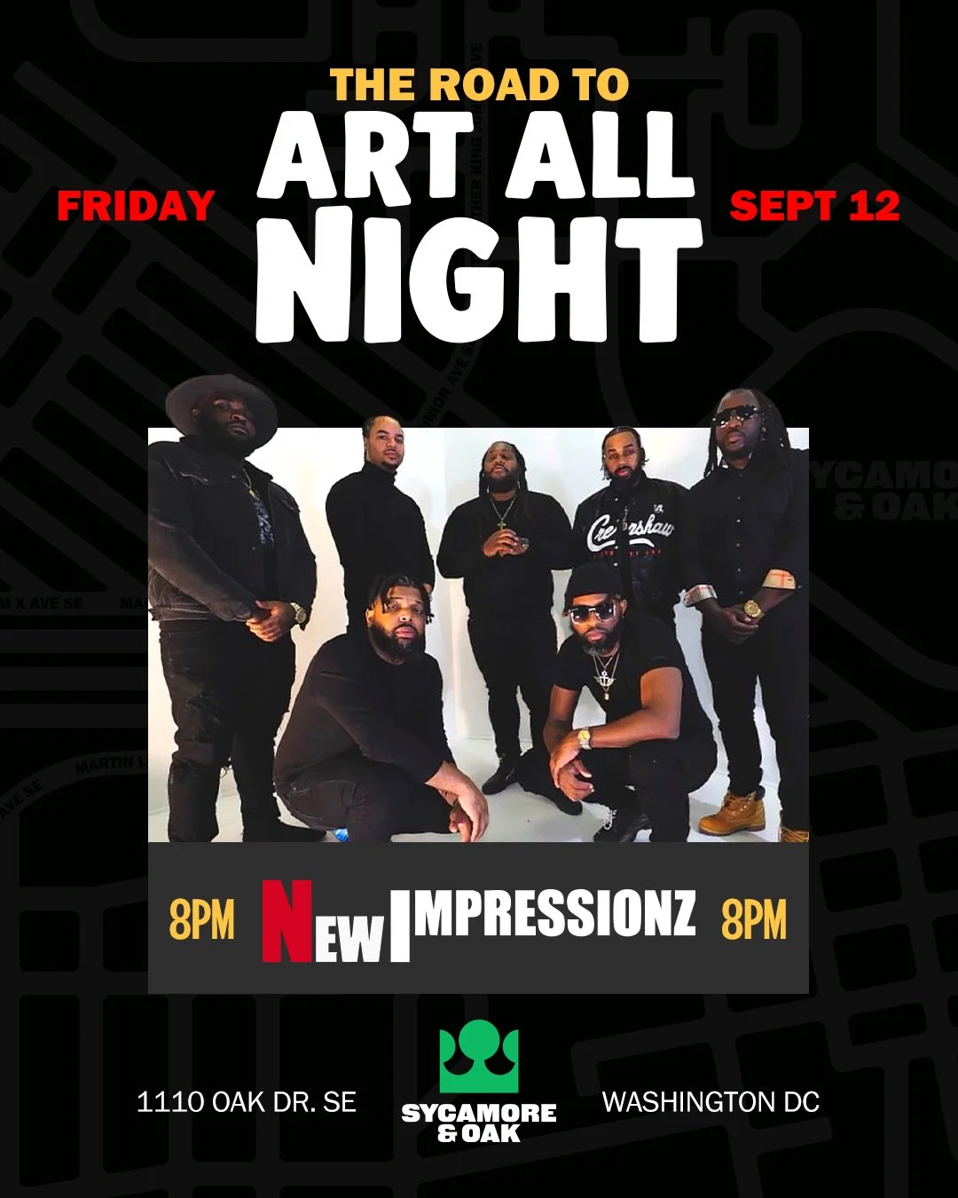 New Impressionz LIVE: The Road To Art All Night