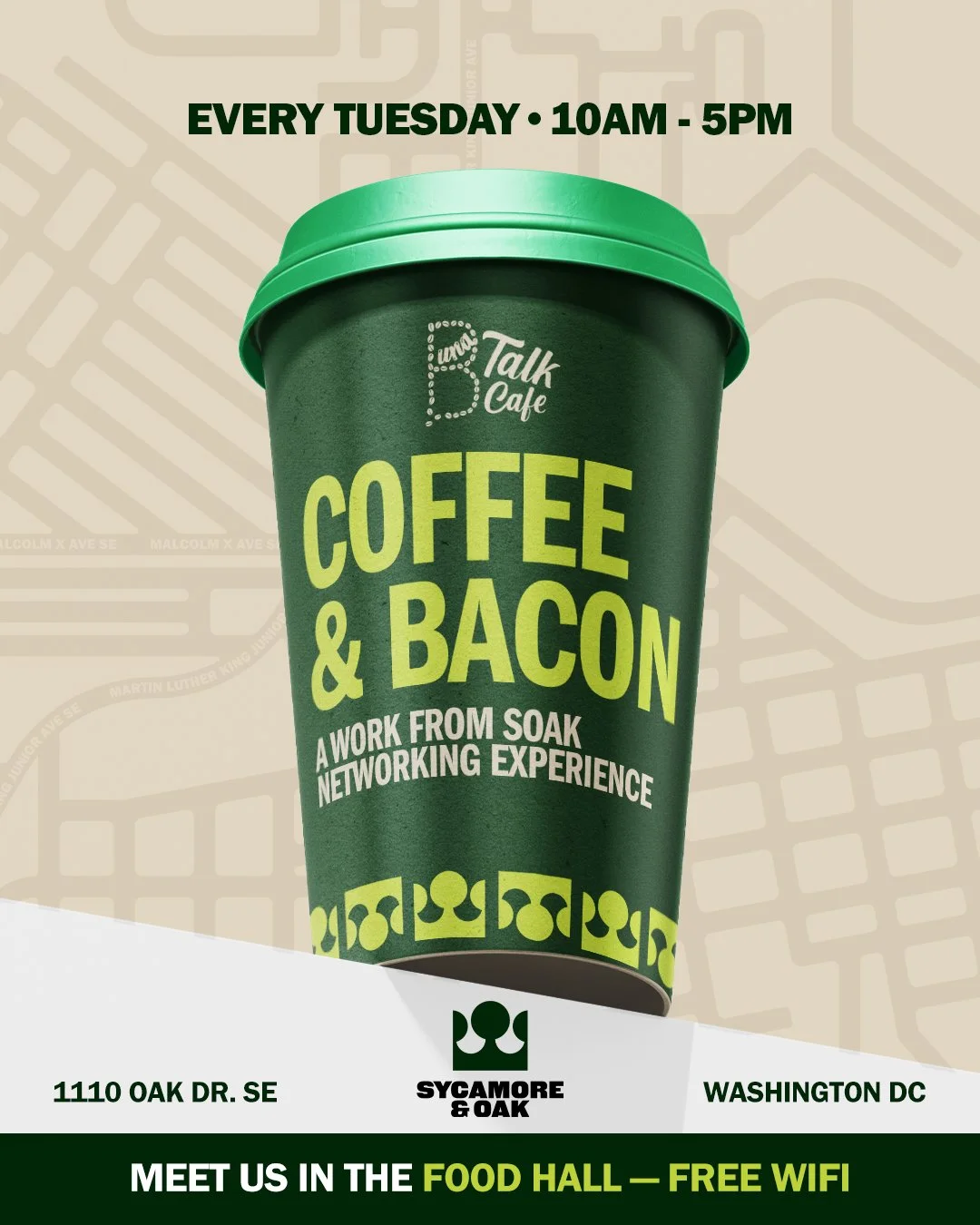 Coffee &amp; Bacon: Co-Working at SOAK