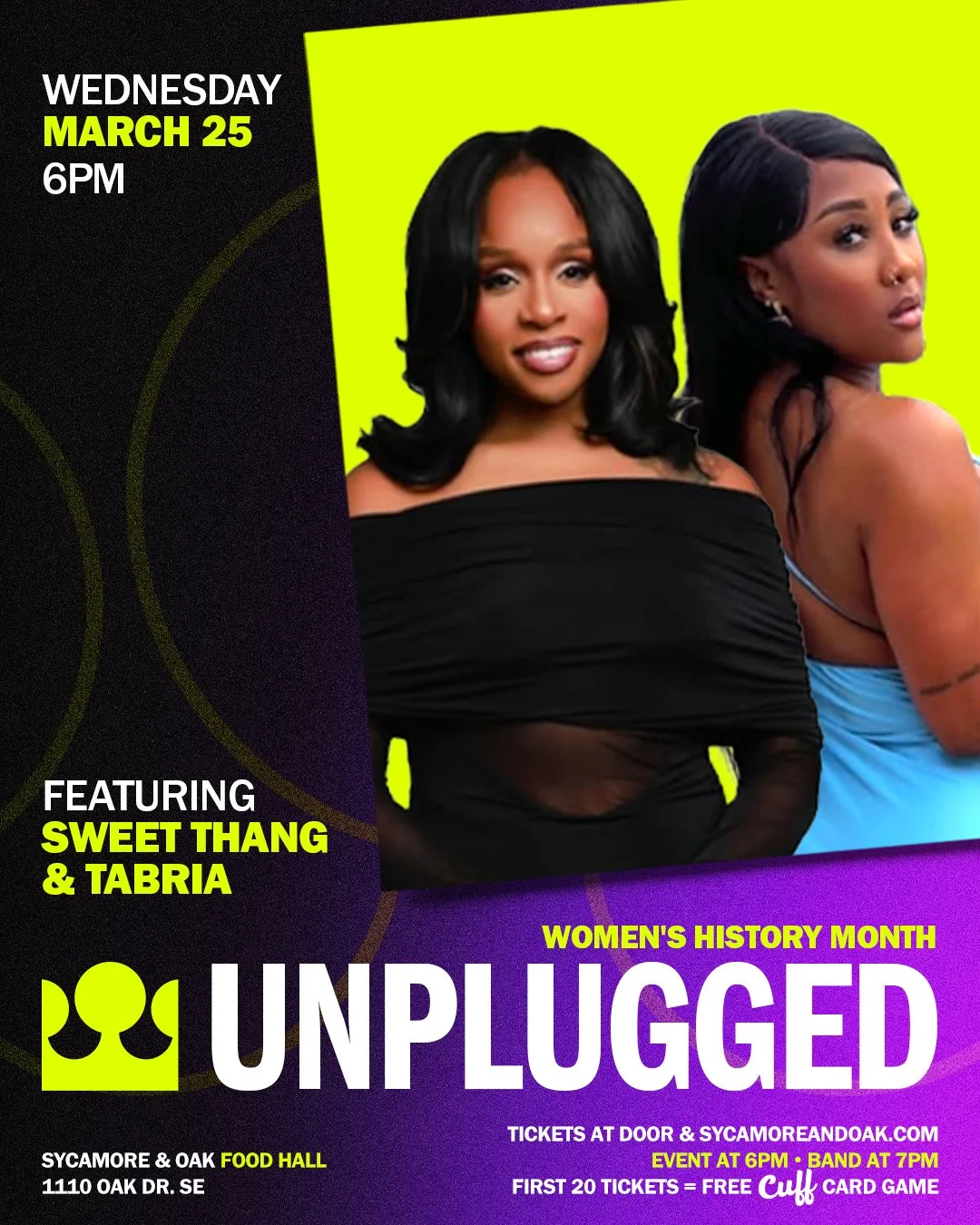 Unplugged: Sweet Thang &amp; Tabria