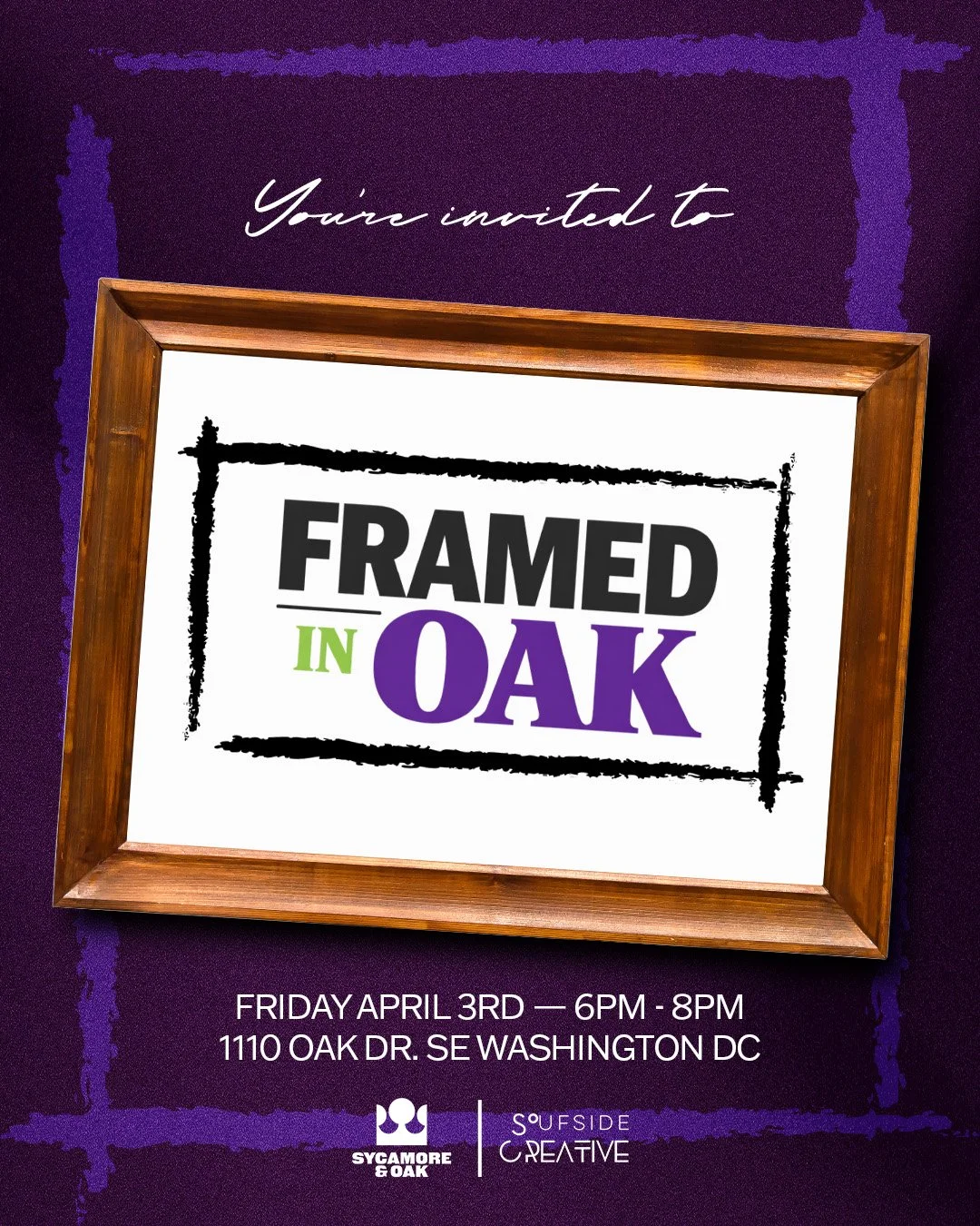 Framed In Oak Art Show