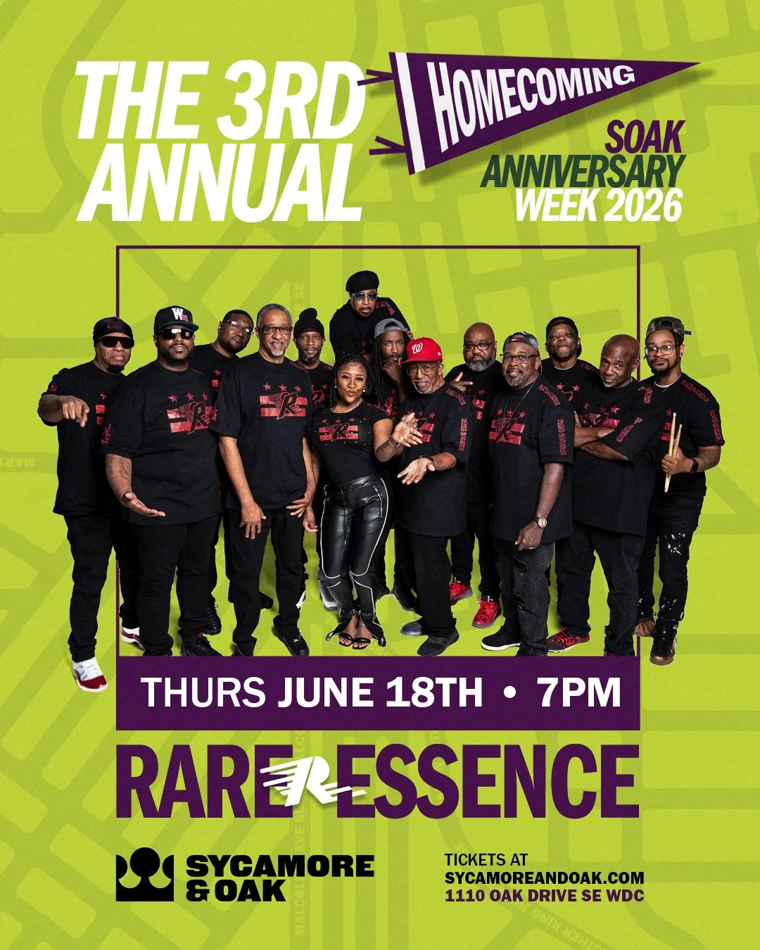 Homecoming 2026: Rare Essence