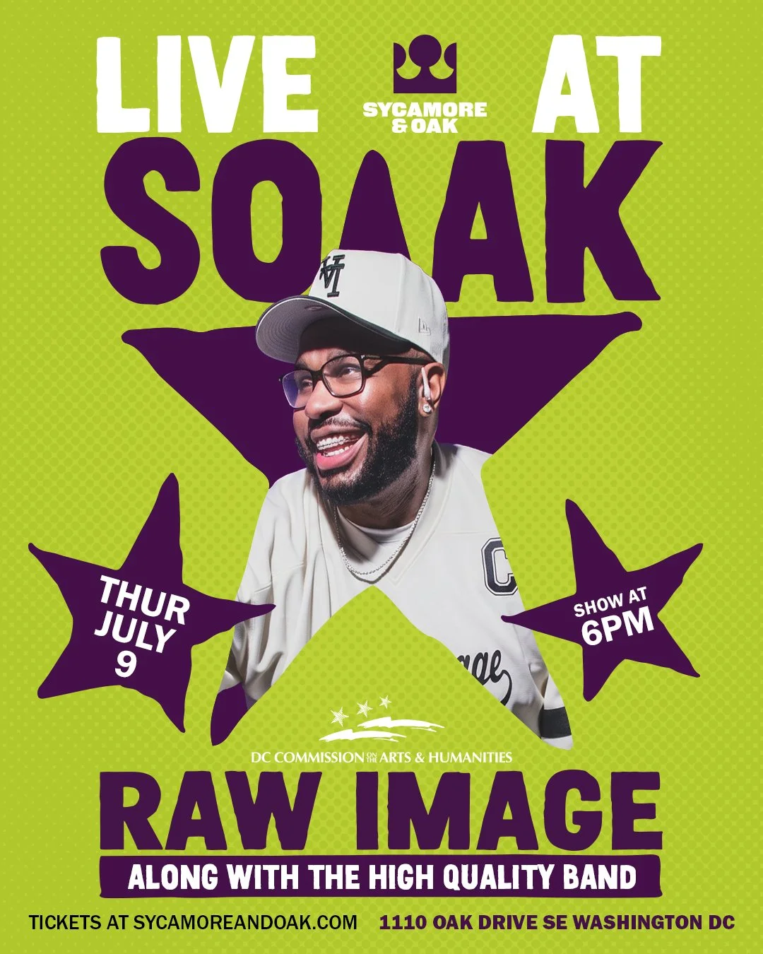 Live at SOAK: Raw Image