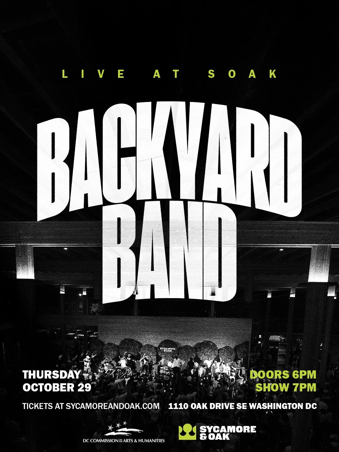 Live at SOAK: Backyard Band