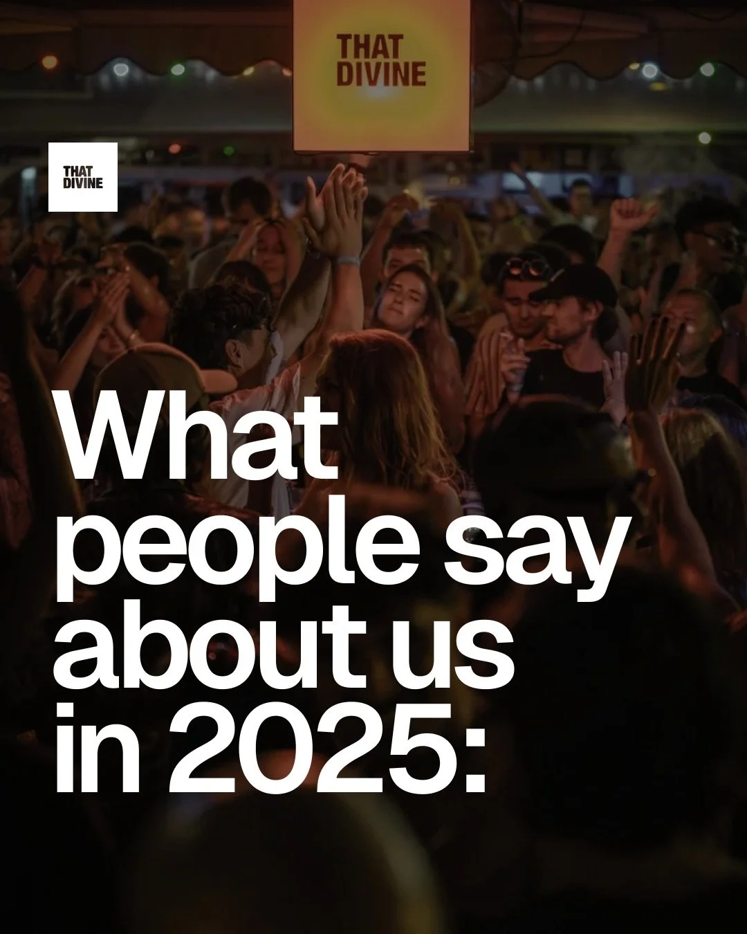 12 seasons in and you reminded us once again why we do this.
Not for numbers. Not for hype.
But for the feeling, the people, the care in every detail.

These words are yours.
We&rsquo;re listening and we&rsquo;re building forward together.

Thank you