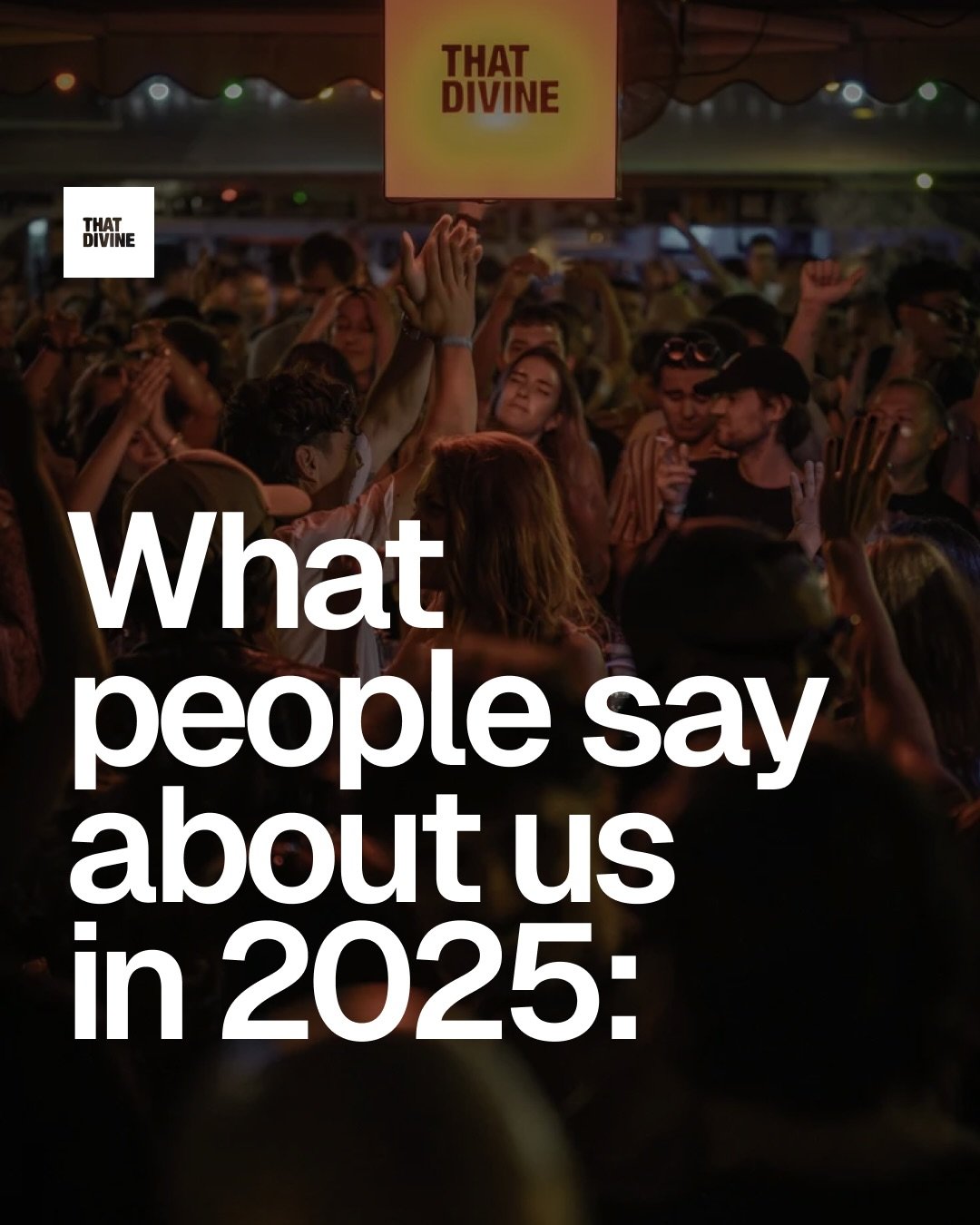12 seasons in and you reminded us once again why we do this.
Not for numbers. Not for hype.
But for the feeling, the people, the care in every detail.

These words are yours.
We&rsquo;re listening and we&rsquo;re building forward together.

Thank you