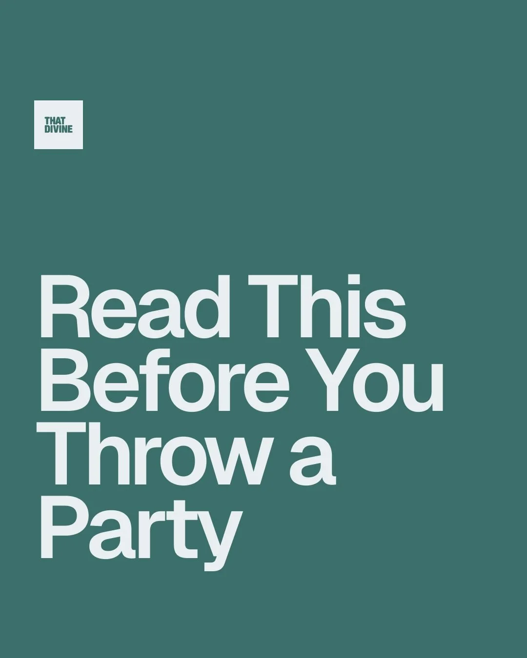 Continuing our Culture Cuts series full speed.

Just sharing things we&rsquo;ve learned after 12 years of throwing parties, from club nights to empty spaces from all sorts where we had to build everything ourselves from the ground up.

A lot of these
