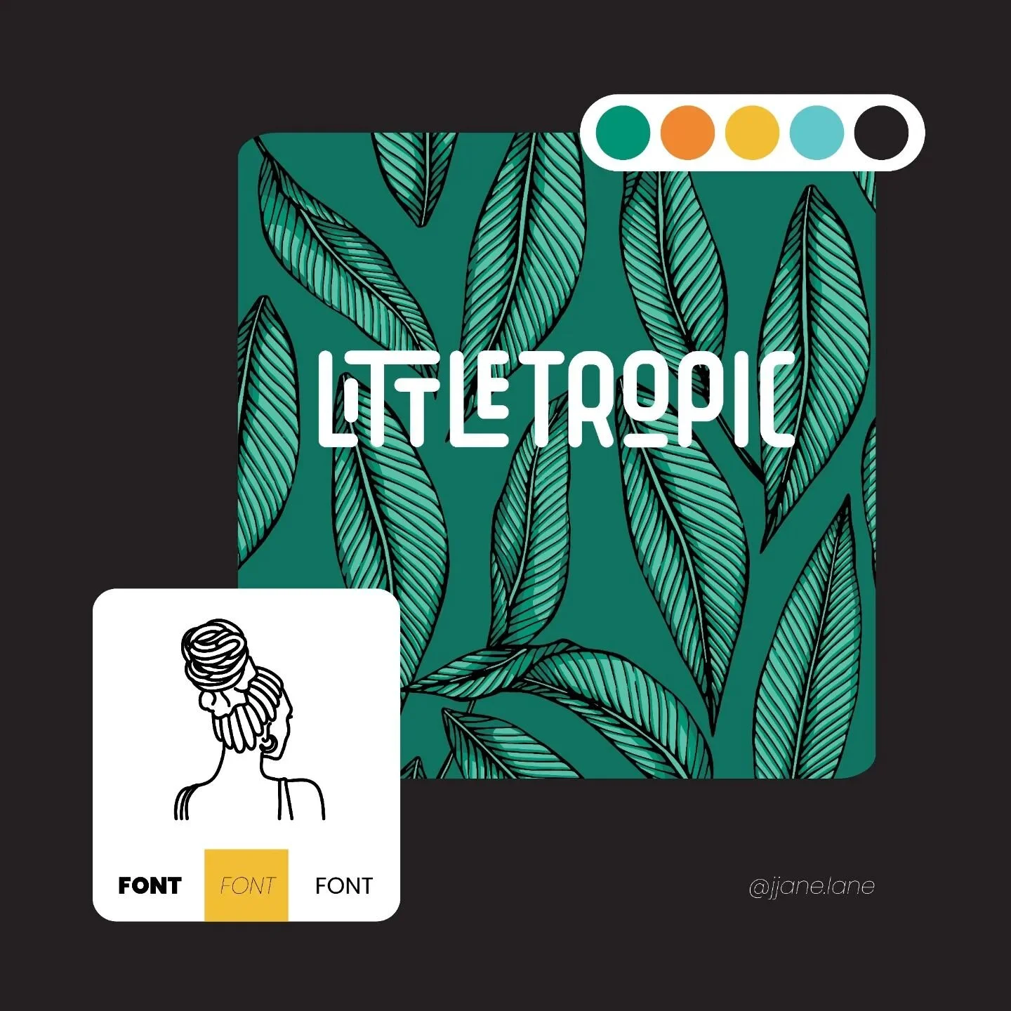 LITTLE TROPIC |  Brand Identity