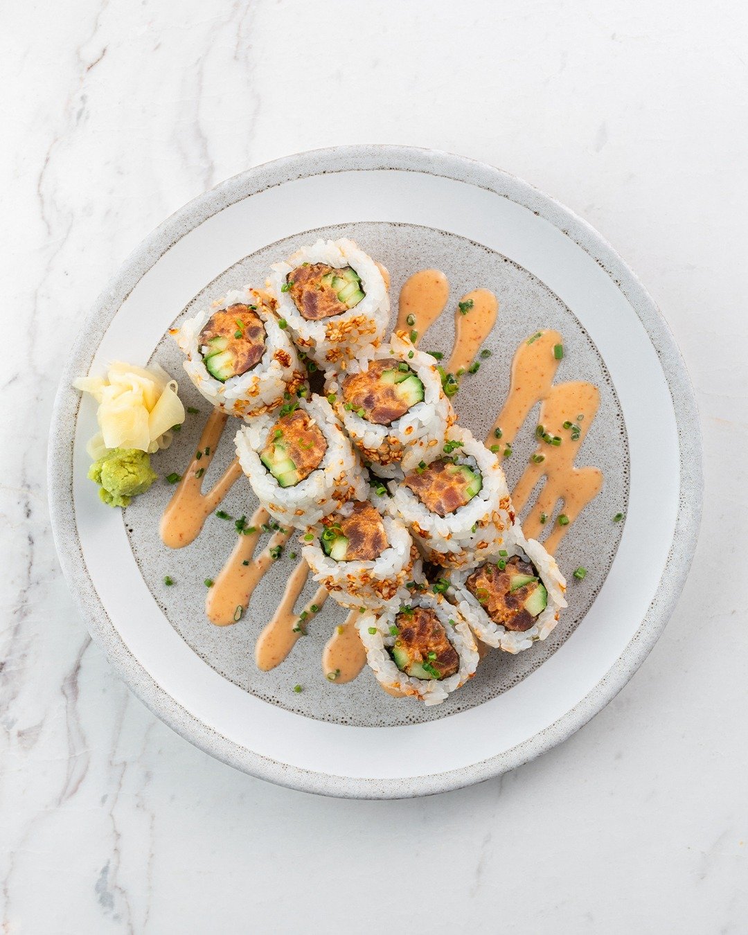 Unwrap the heat with this Spicy Tuna Roll.

Reservations: +971 54 295 6504

#notonlyfishdubai #panasian #dubairestaurants #jlt