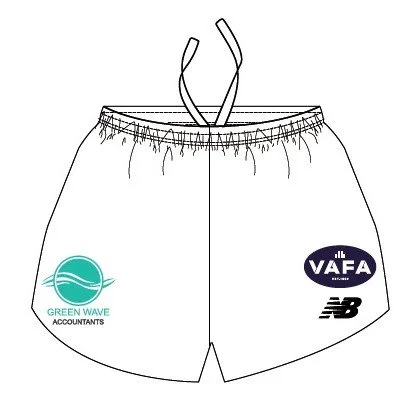 WBAFC 2026 Men's Footy Shorts (Away)
