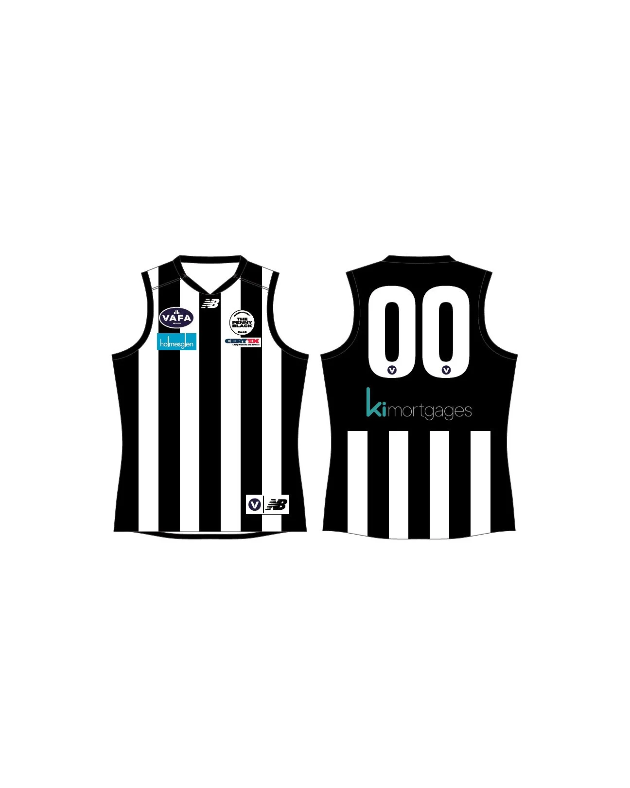 Baby/Toddler WBAFC 2026 Footy Jumper