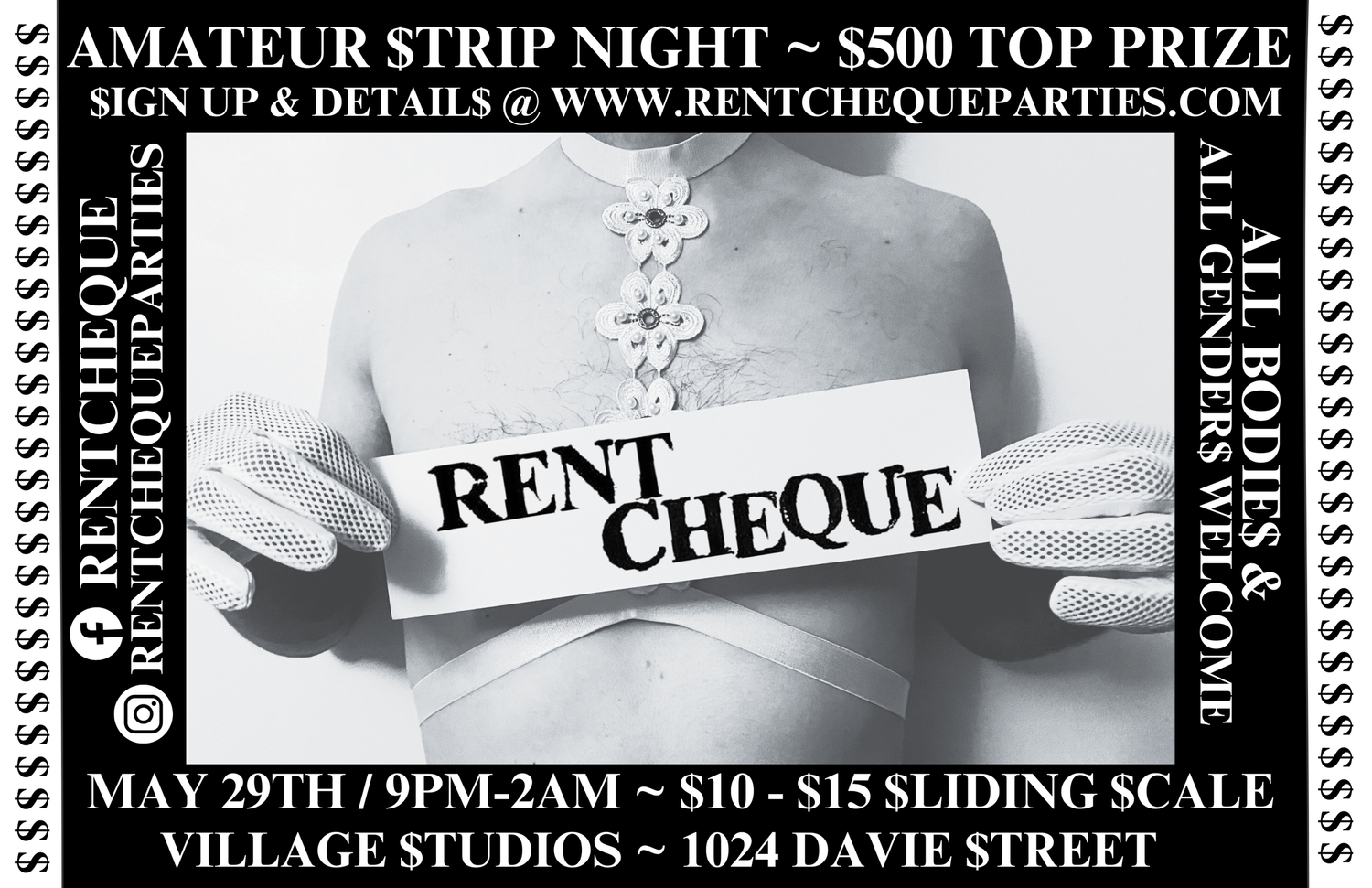RENT CHEQUE PARTIES rent-cheque-parties