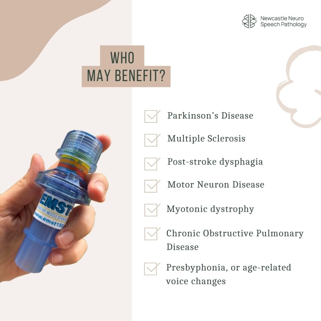 Expiratory Muscle Strength Training (EMST) and speech pathology