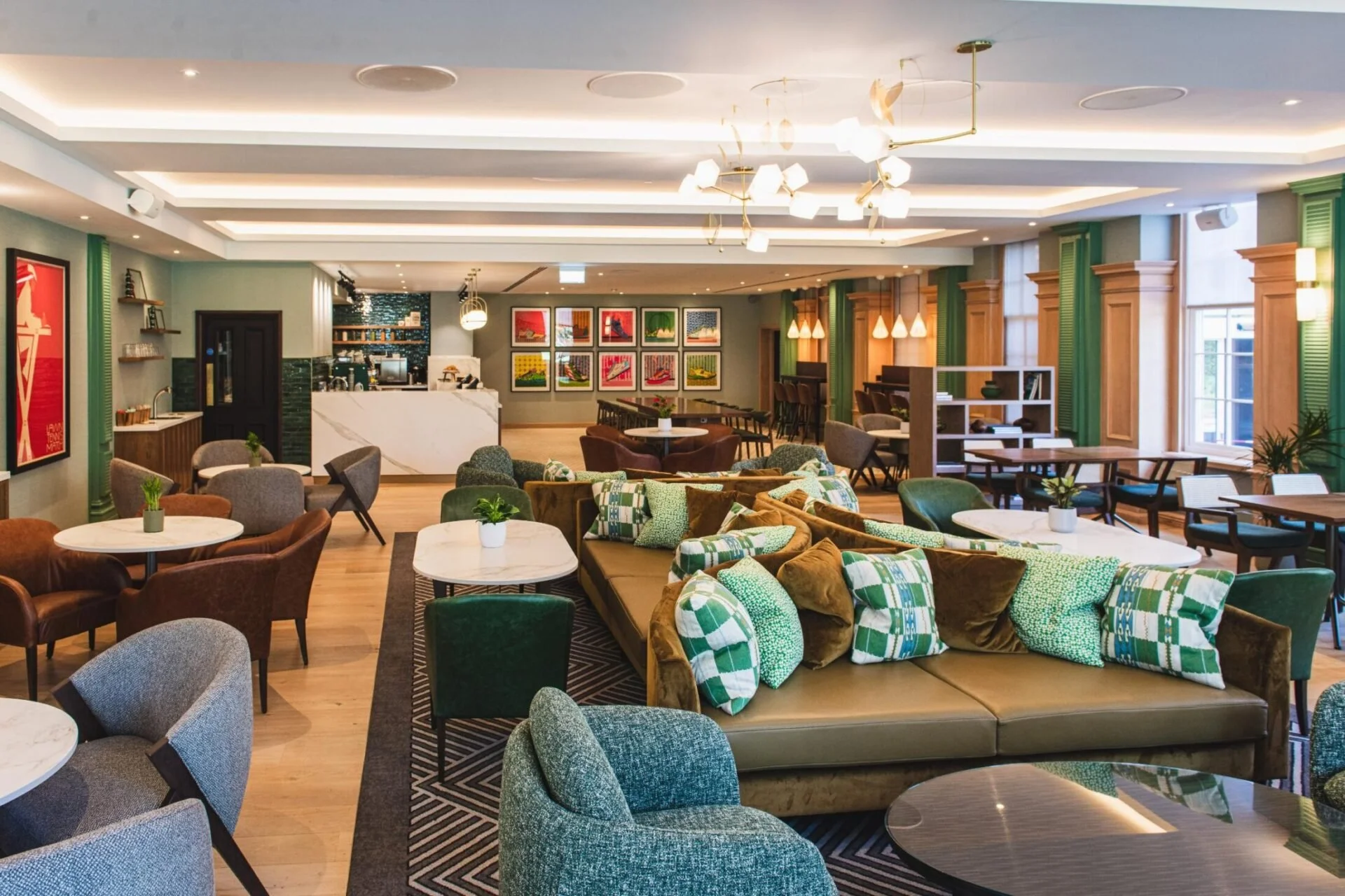 The Lensbury Resort, Teddington, UK - Dunbar Members' Lounge