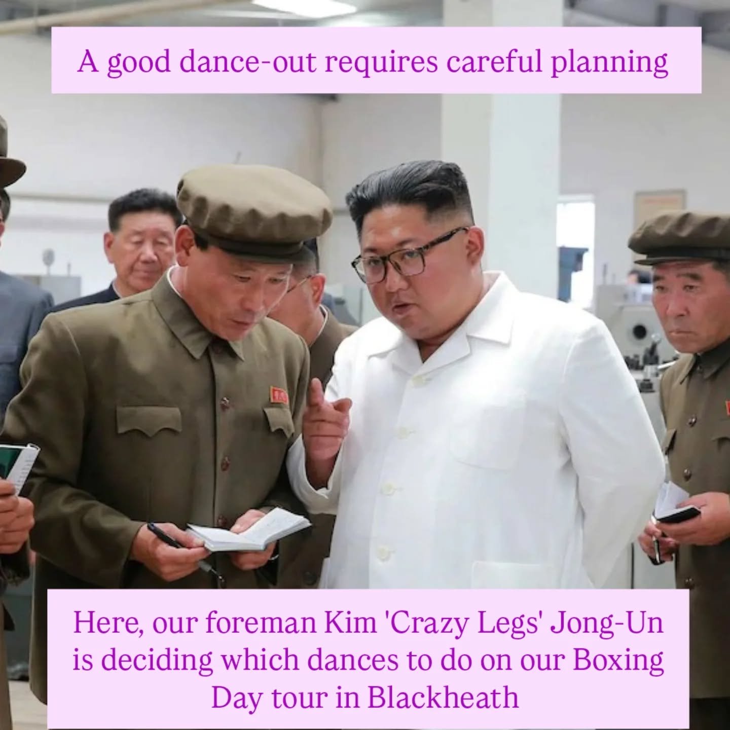 However he has no excuse for his non-standard kit. #morrisdancers #whitecoat #crazylegs