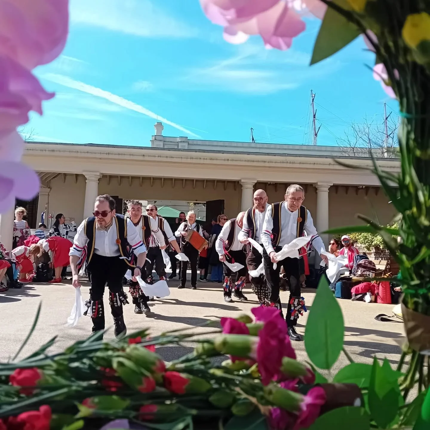 Action shot courtesy of Stella - BHMM in hot pursuit of the Easter Bunny