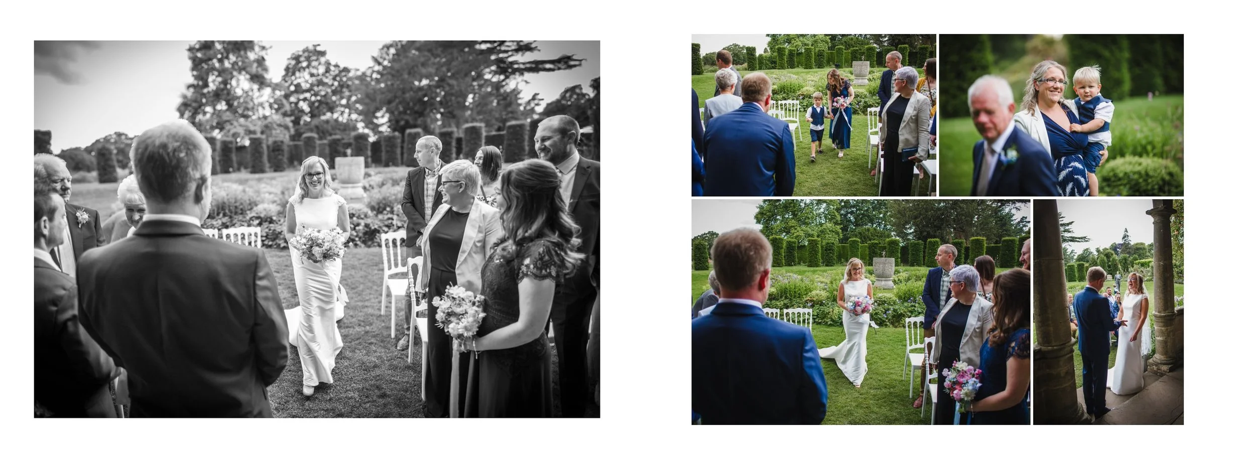 Wedding photography at Nymans Gardens and the Hyde Estate - The loggia wedding photos