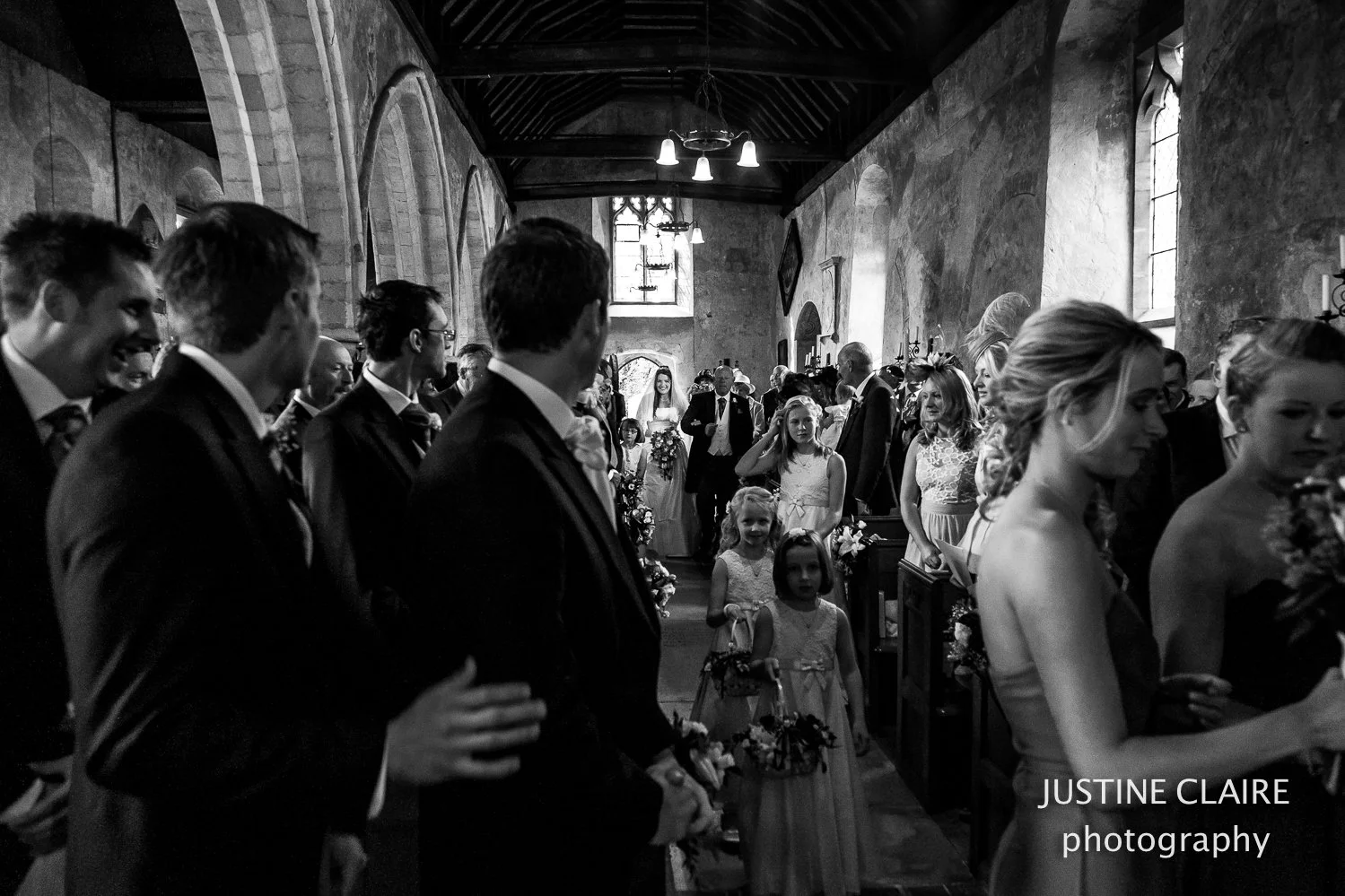 Church wedding Barnham photographers